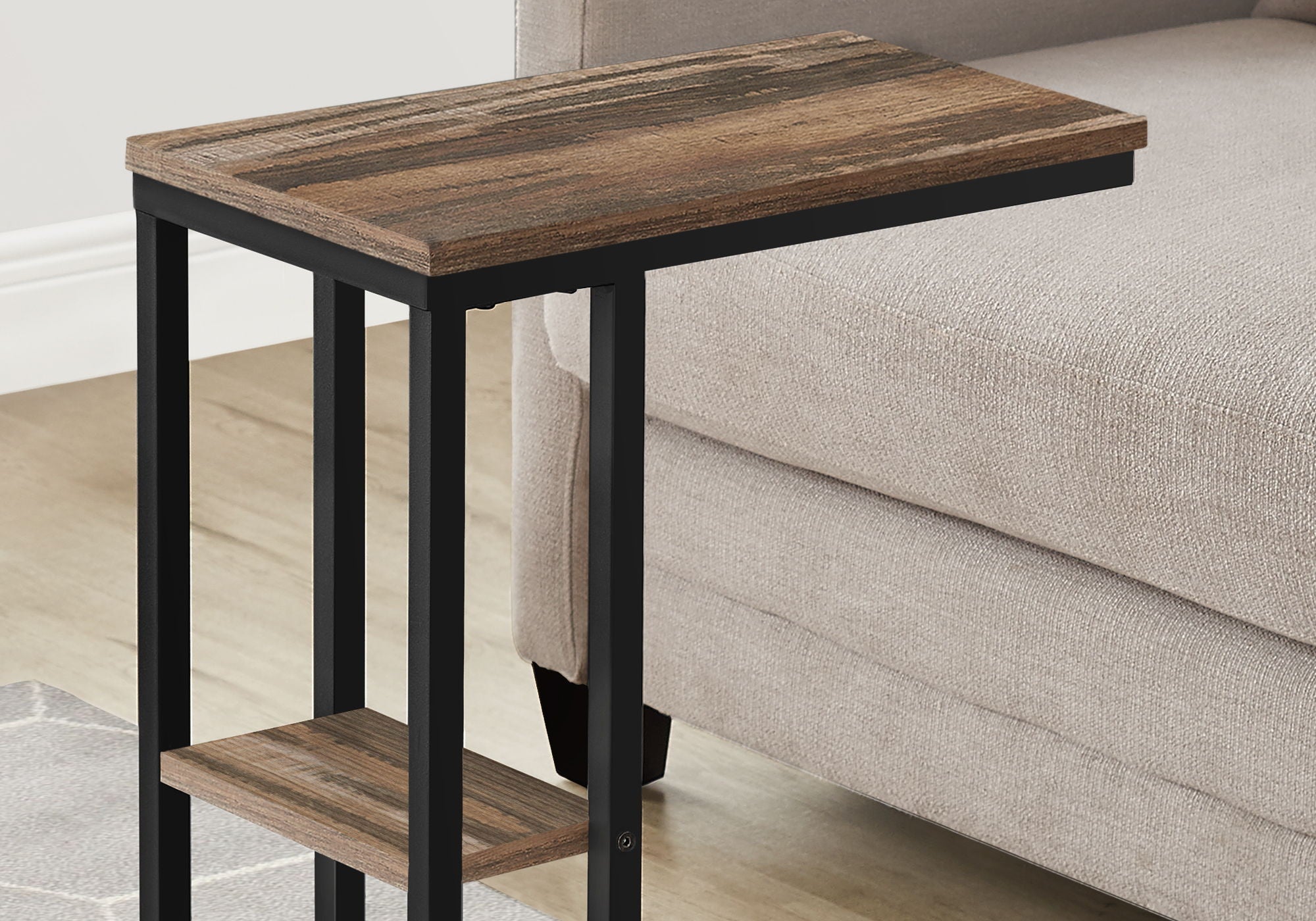 Accent Table C-Shaped - Contemporary Modern