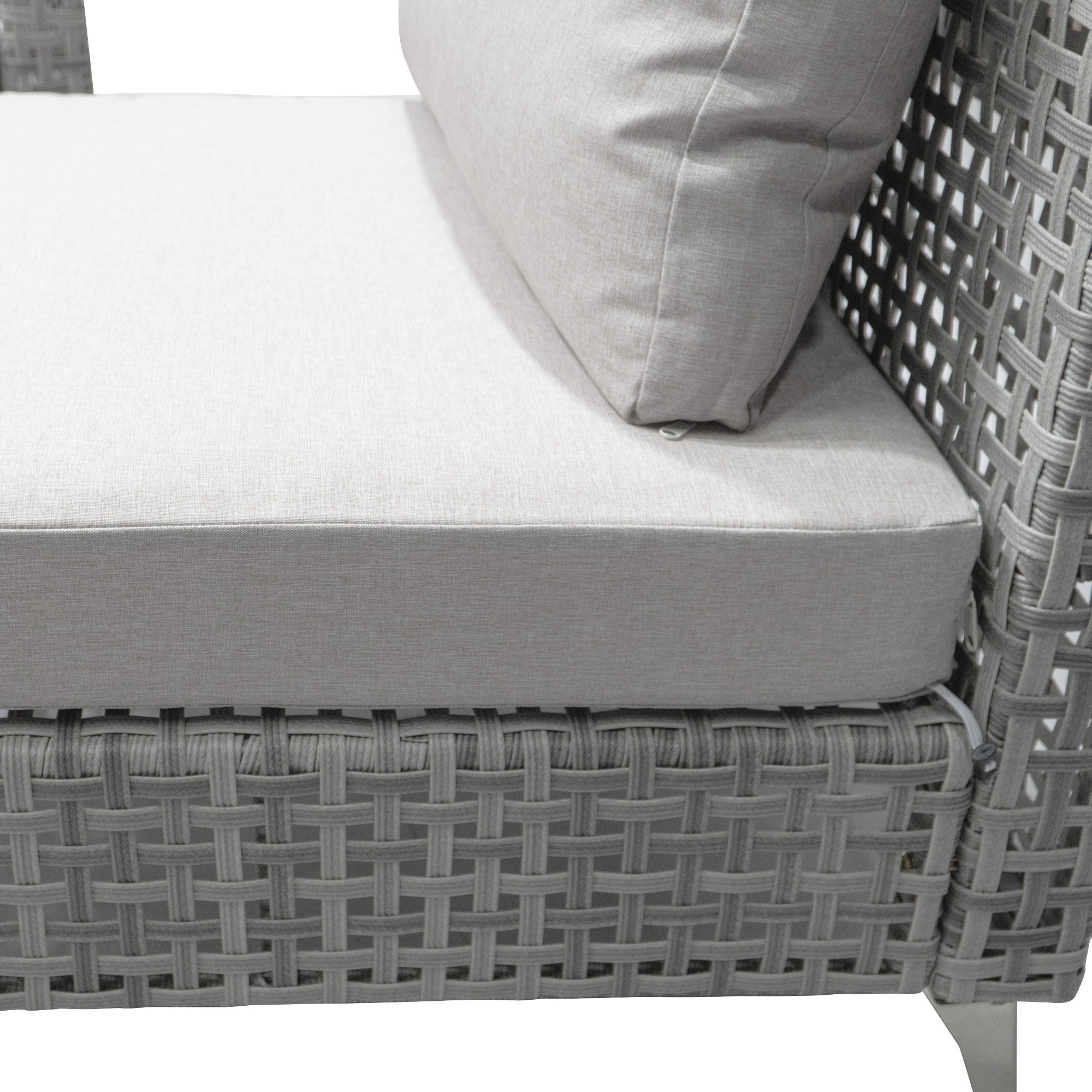 K&K 7-Piece Wicker Patio Furniture Set