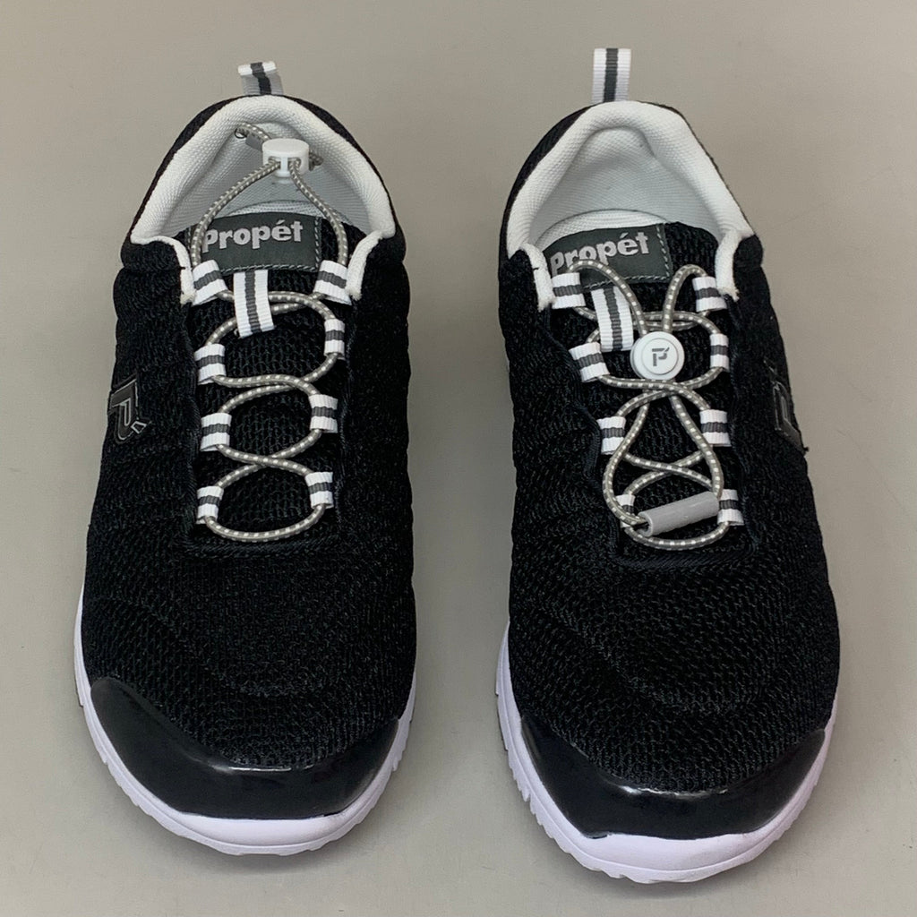 PROPET TravelWalker II Sneaker Shoes Women's SZ 9.5 Black Mesh W3239BM-X-09H
