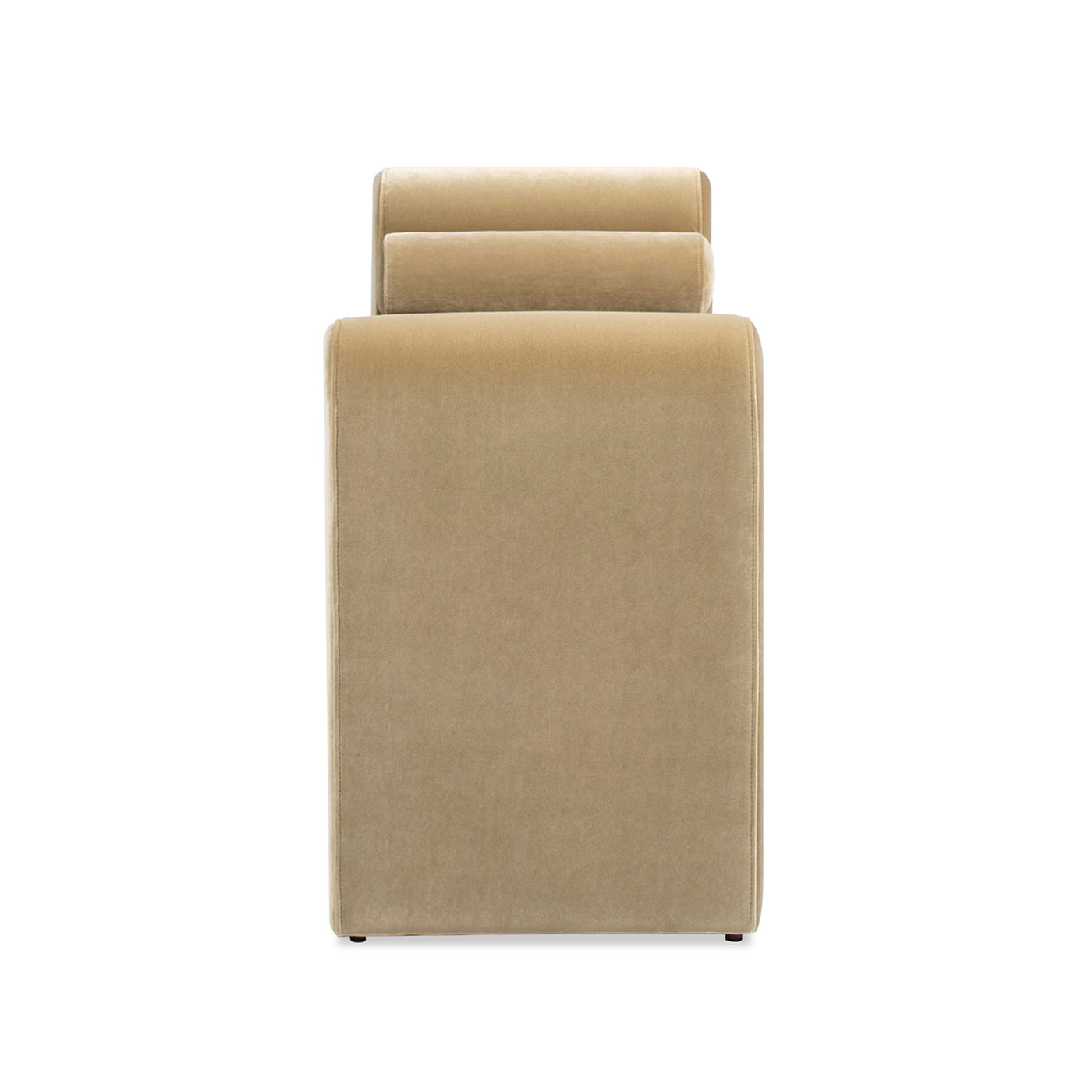 Mason 60.5" Arched Arm Bench with Bolster Pillows