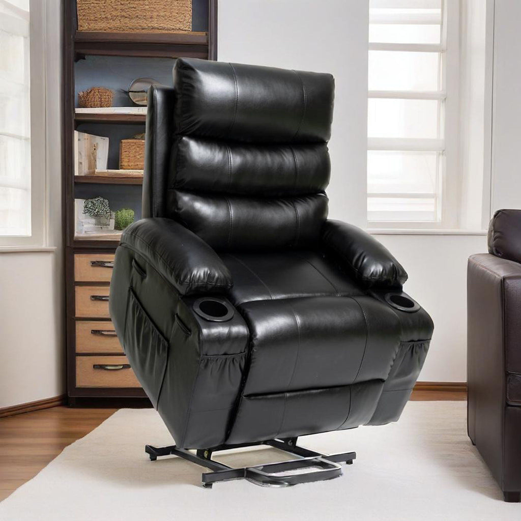 Large Electric Power Lift Recliner Chair Sofa with Massage and Heat