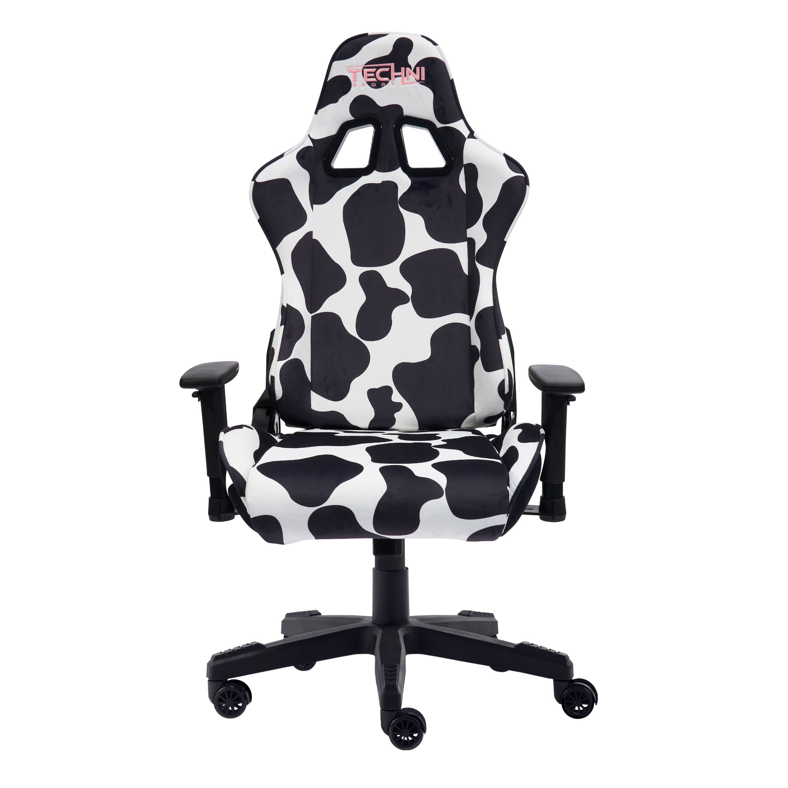 TS85 Cow Print LUXX Series Gaming Chair