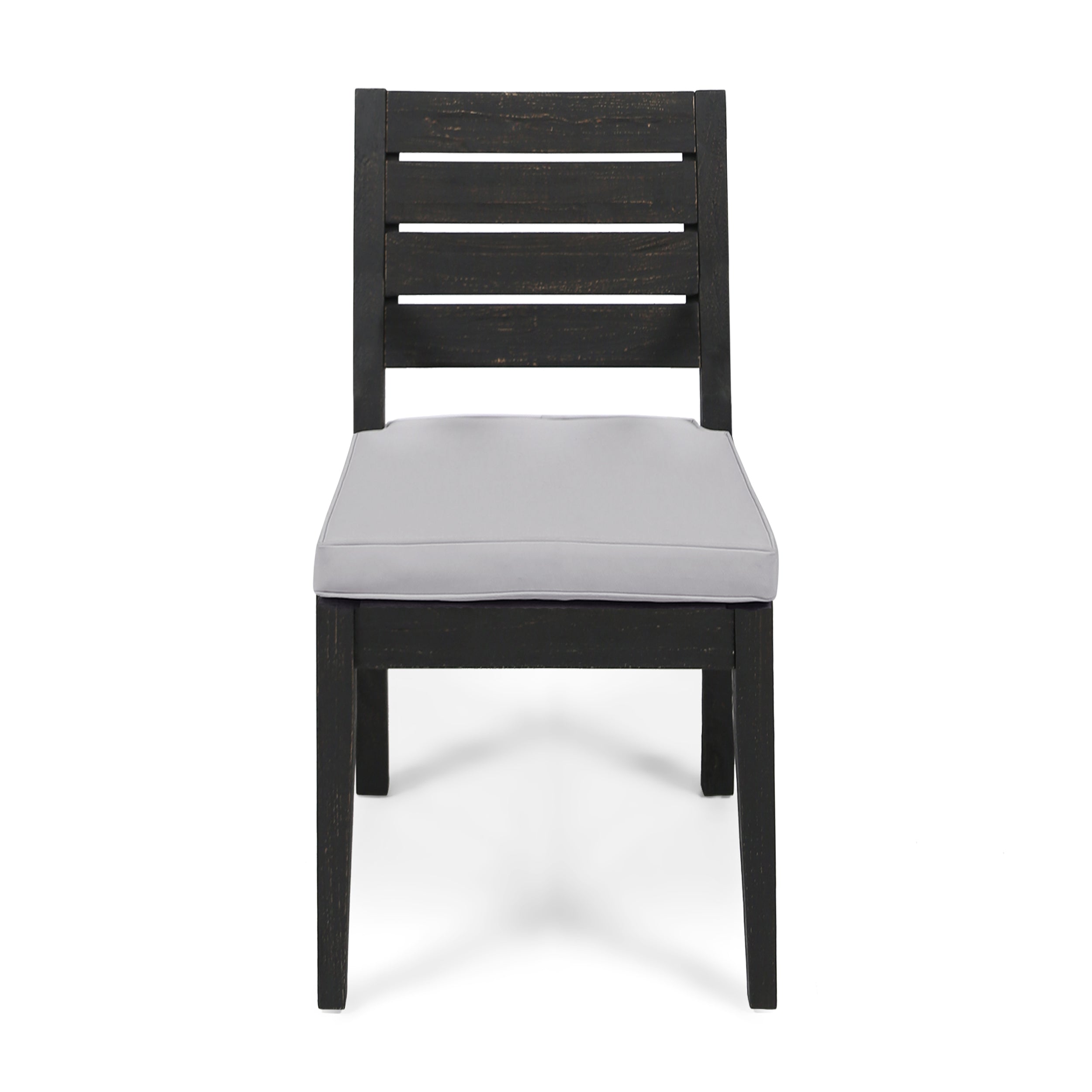7-Piece Outdoor Dining Set with Extendable Acacia Wood Table