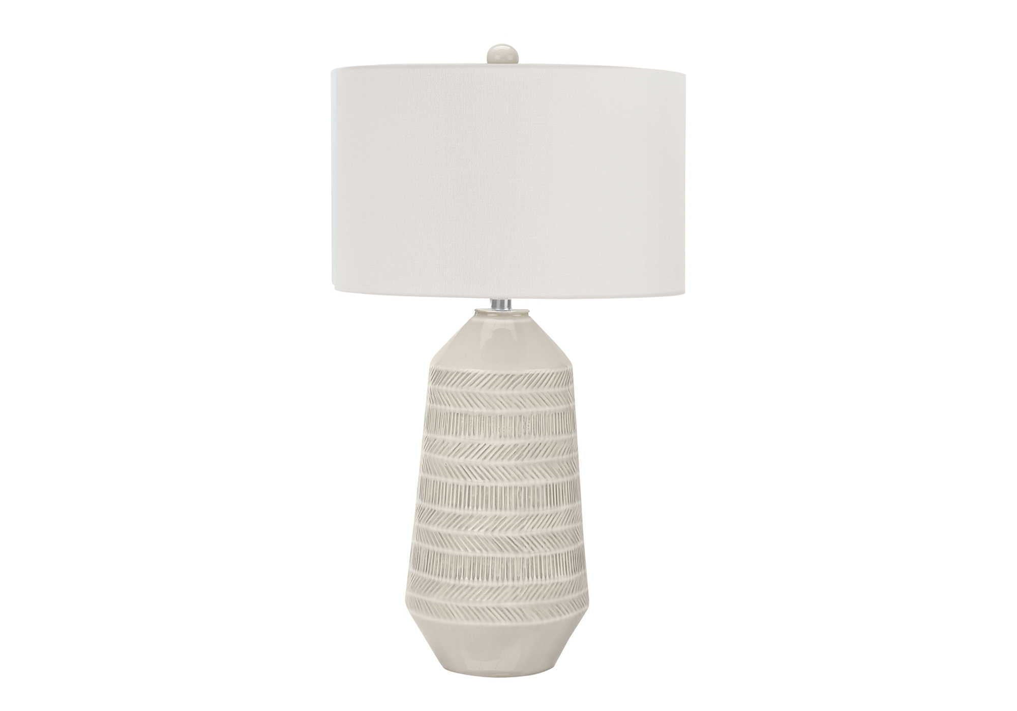 Contemporary Lighting Table Lamp - Ceramic Cream
