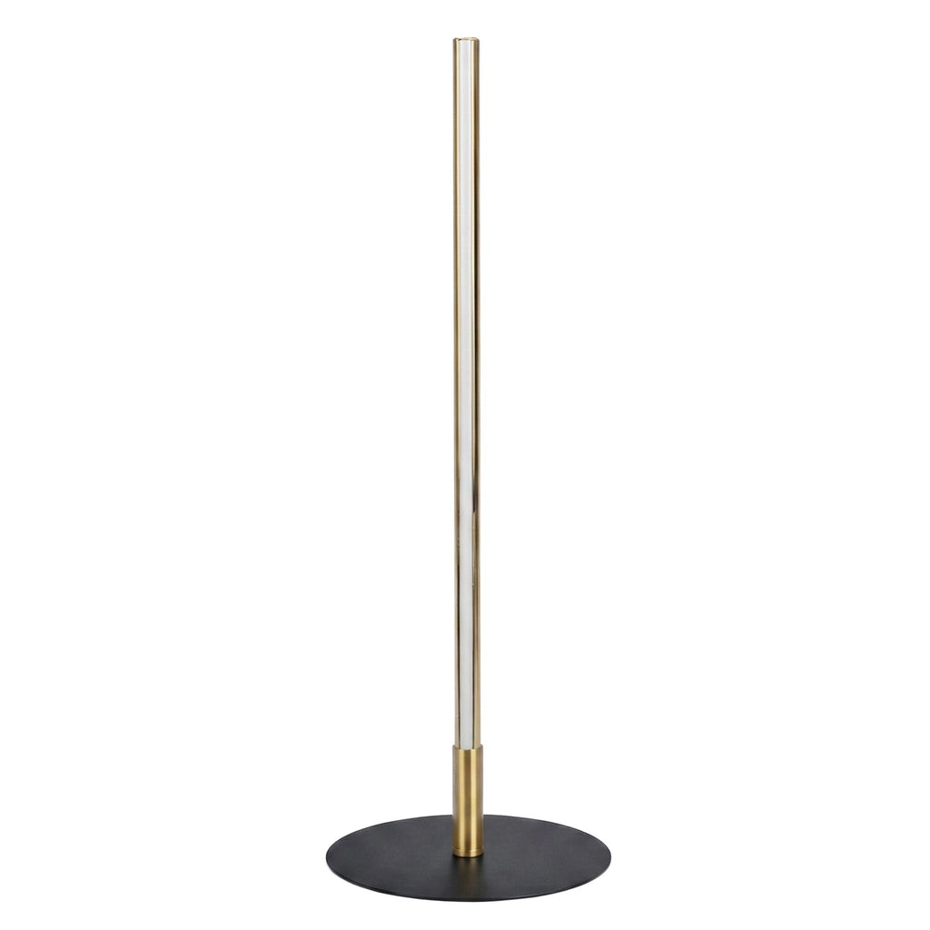 Dimond - LED Table Lamp With On / Off Switch Round Base - Black / Gold