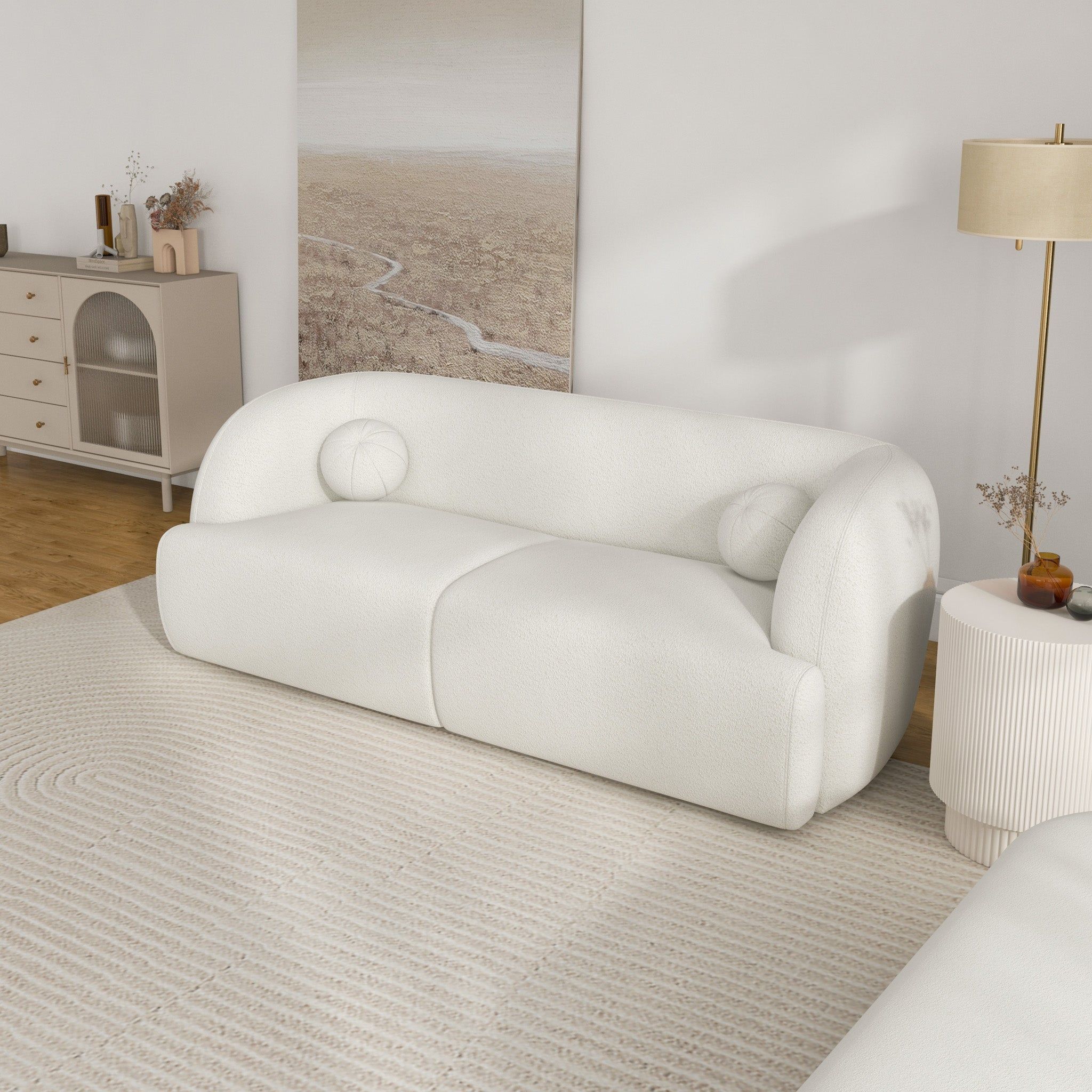 Anna - French Boucle Sofa