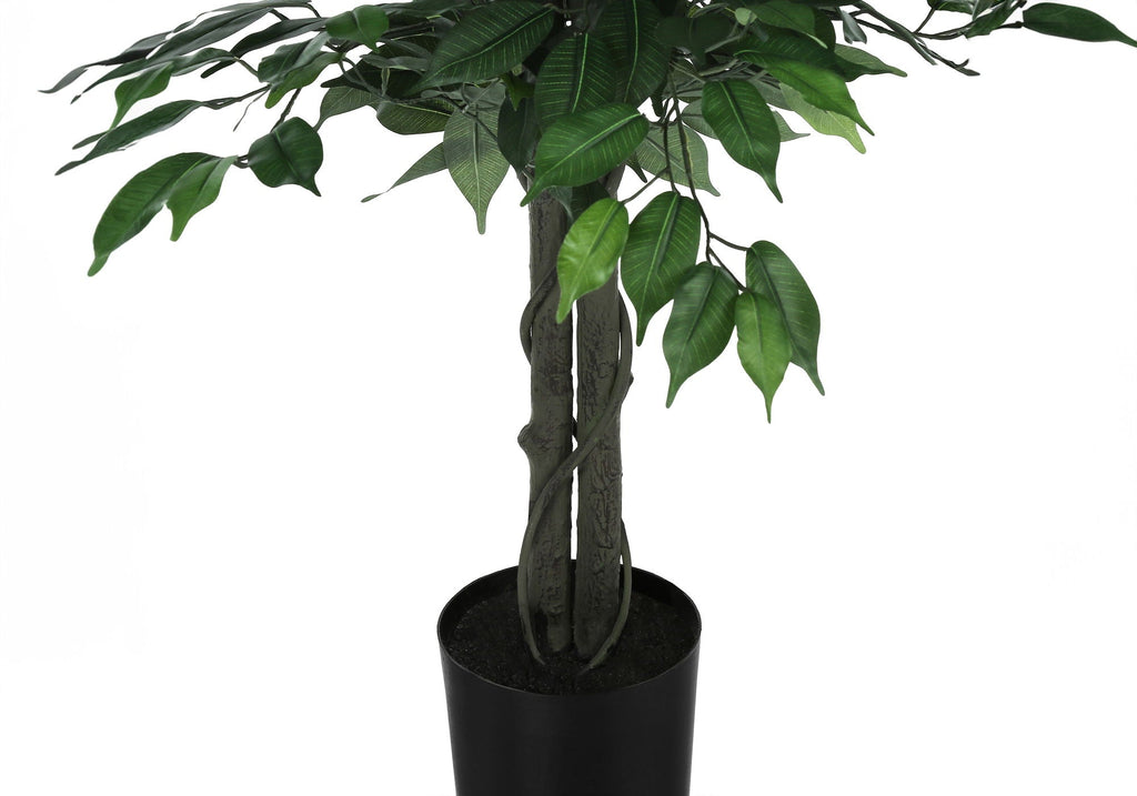 58" Tall Artificial Ficus Tree Indoor Faux Plant