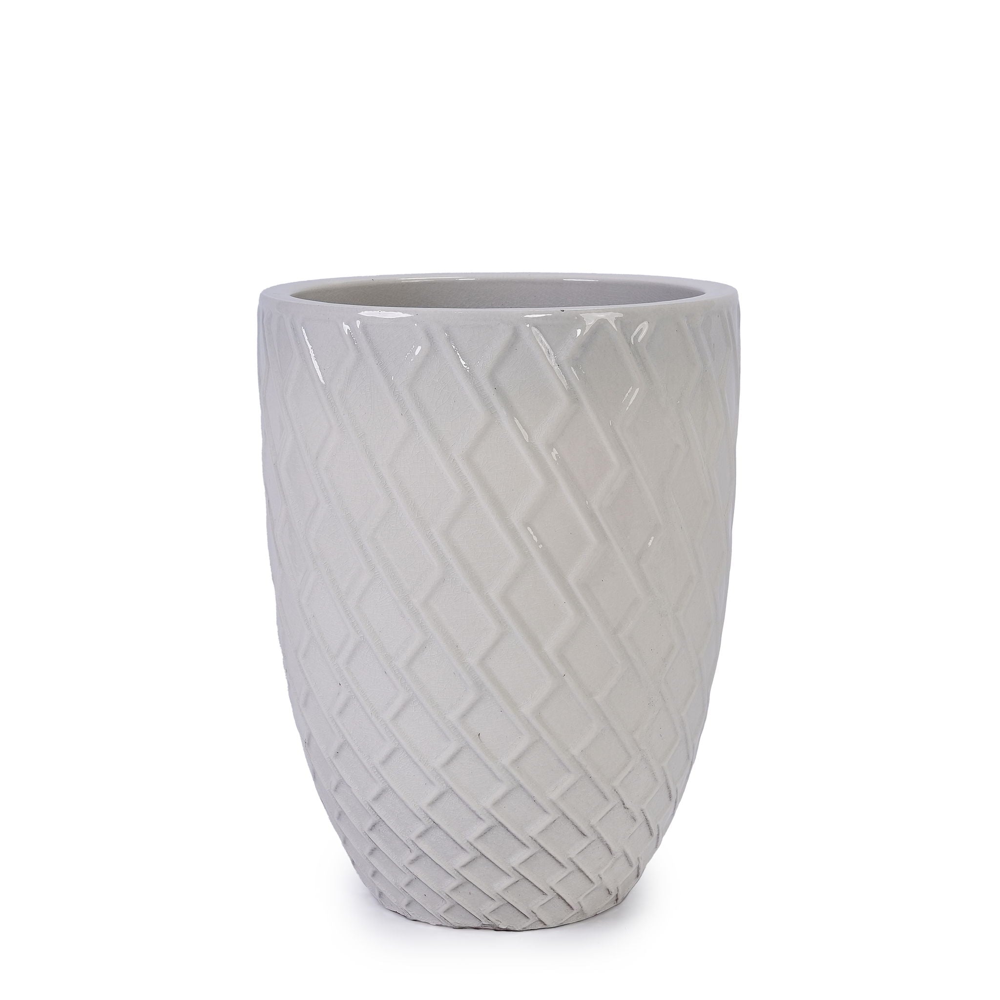 Ceramic Flowerpot, Planter For Patio, Garden, Windowsill