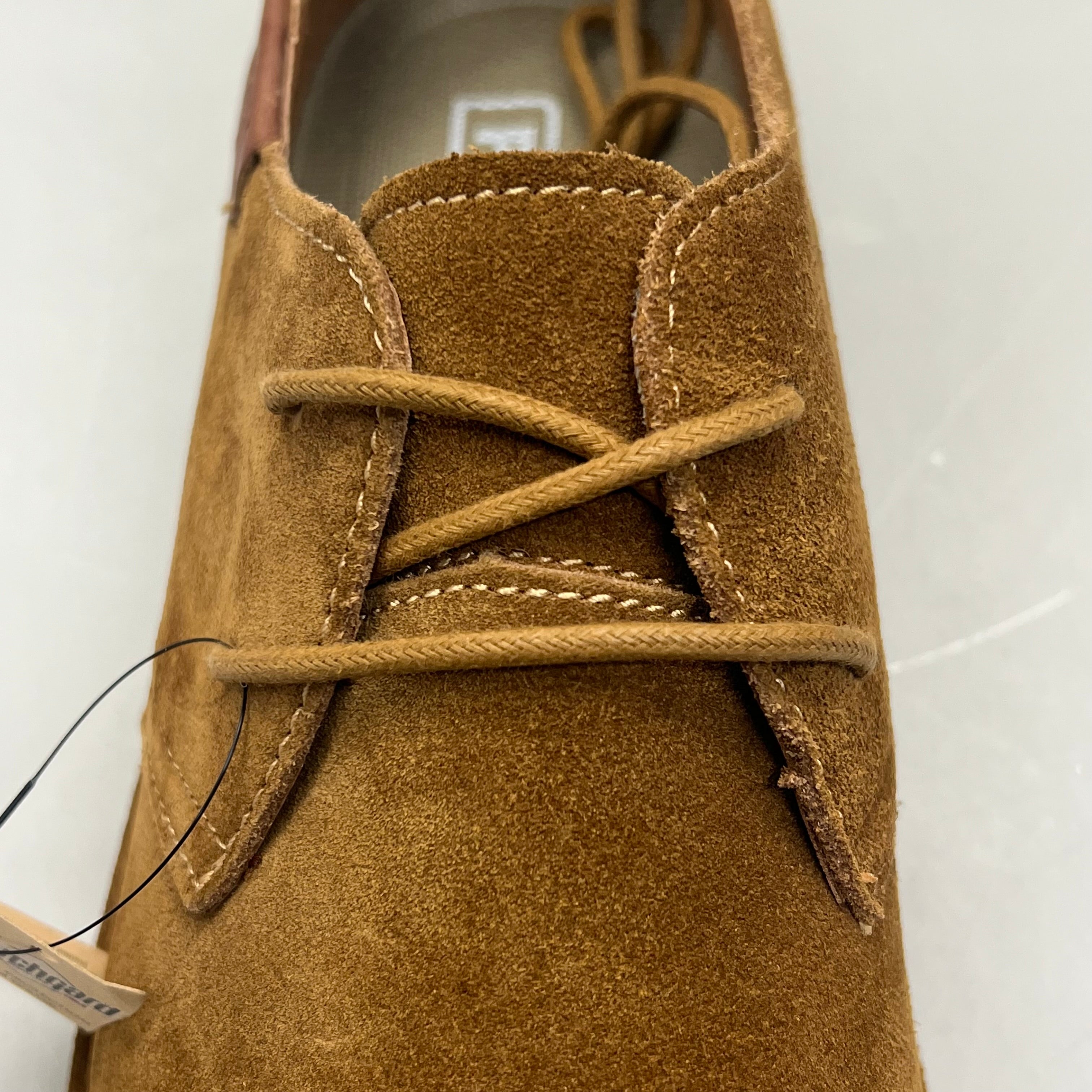 PROPET Finn Suede Oxford Scotchgard Treatment Men's Sz 9.5 M(D) Tan MCX022S