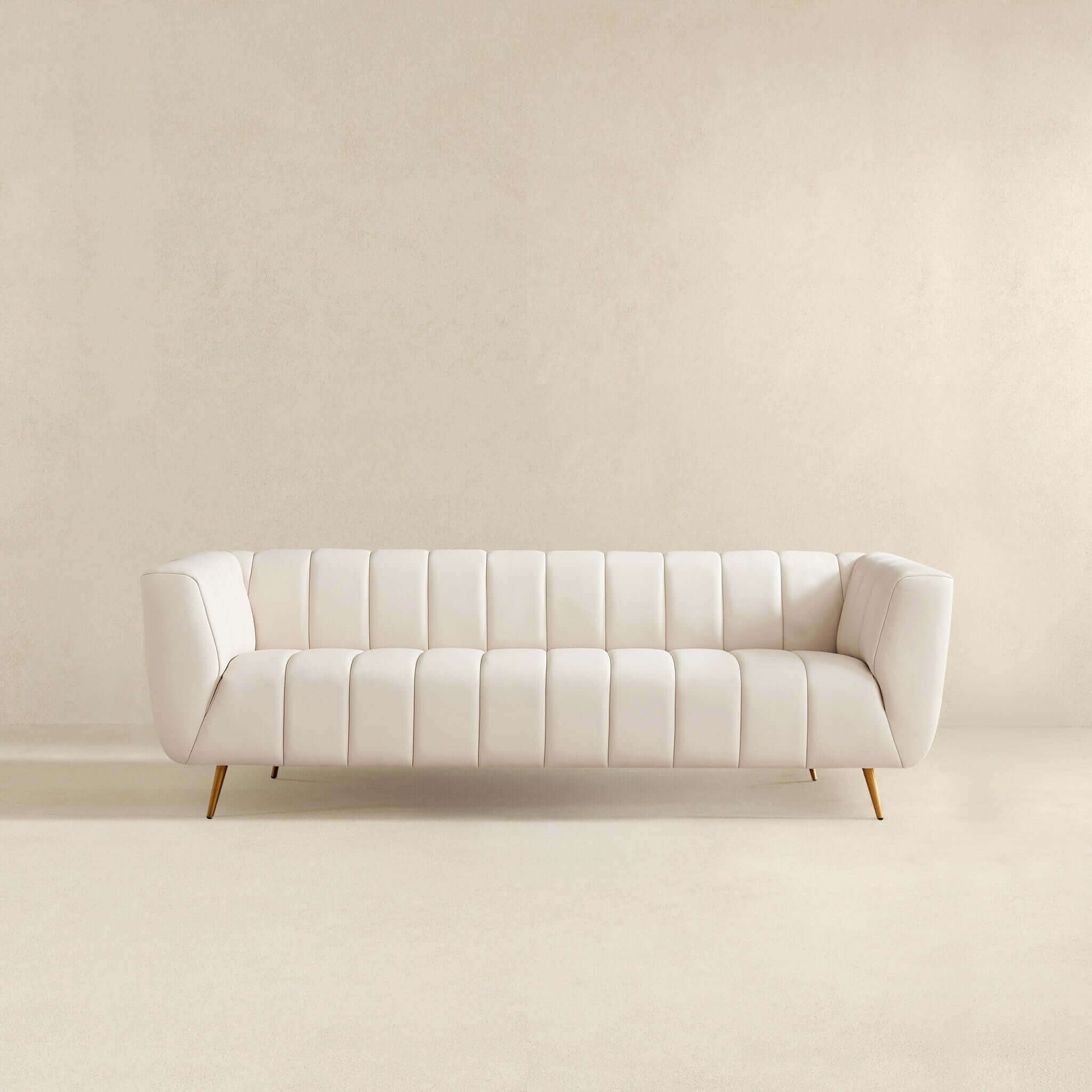 Lamattina - Genuine Italian Channel Tufted Sofa