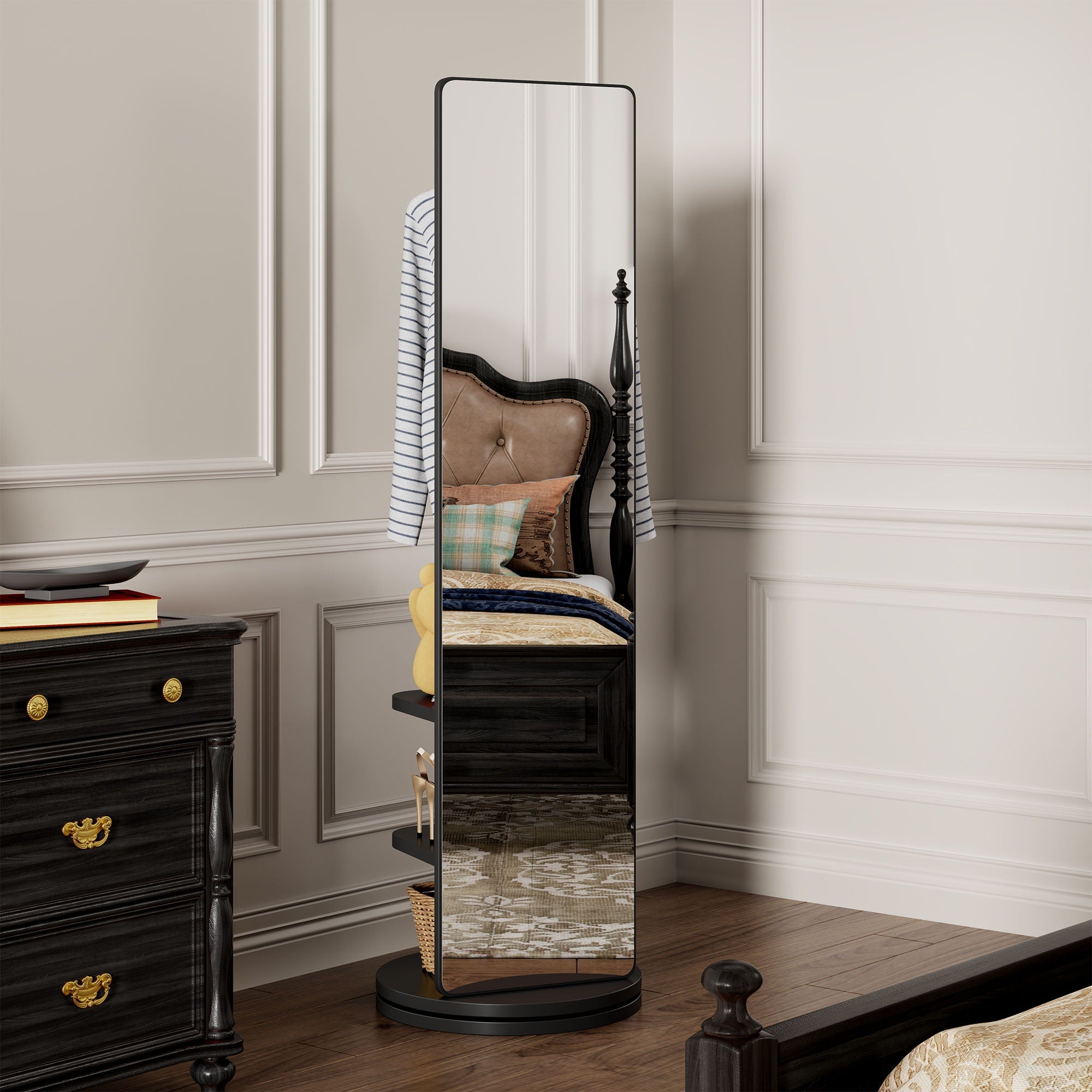 3 In 1 Multifunctional Full-Length Clothing Mirror
