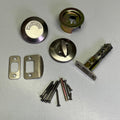 KWIKSET One Sided Deadbolt 667 15 RCAL 2 3/8" Backset Satin Nickel 96670-016