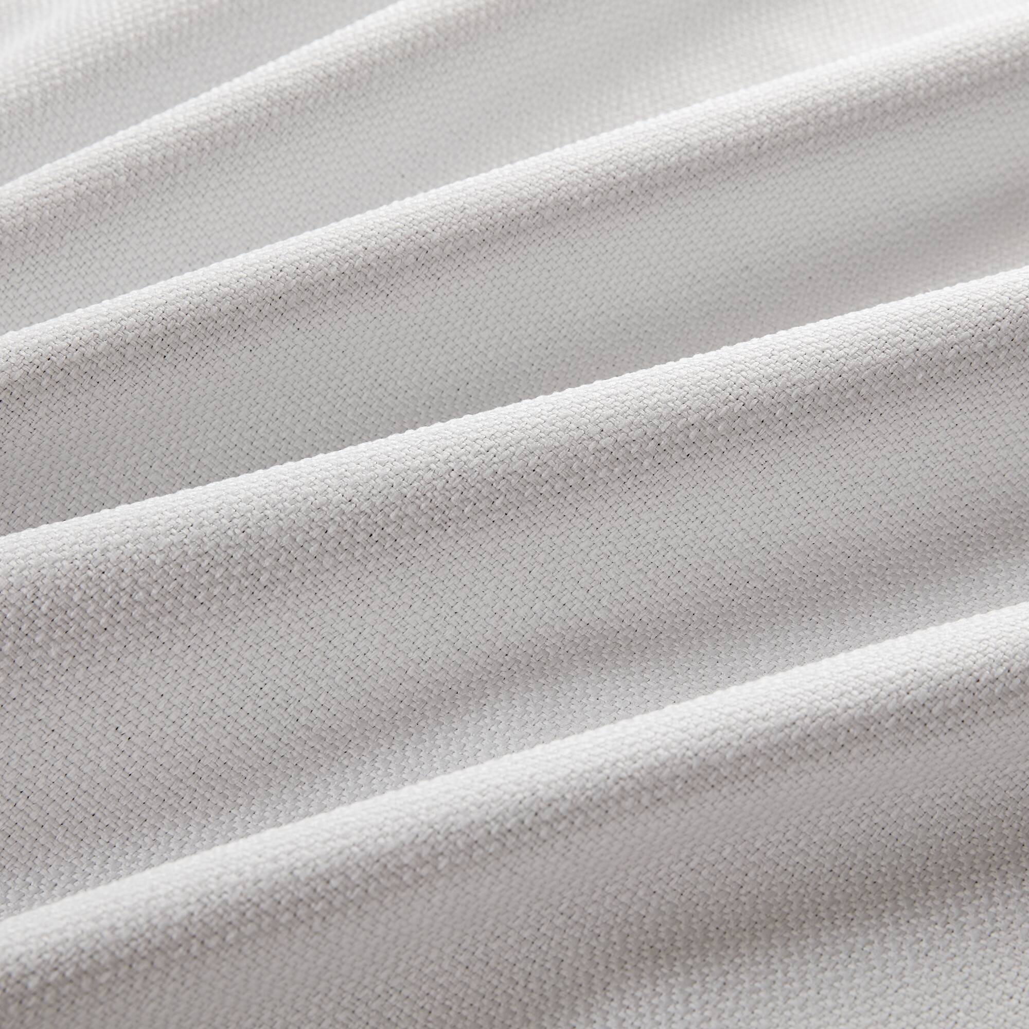 2-PK 52x84" Sound Blocking Total Blackout Curtain Panel Pair White
