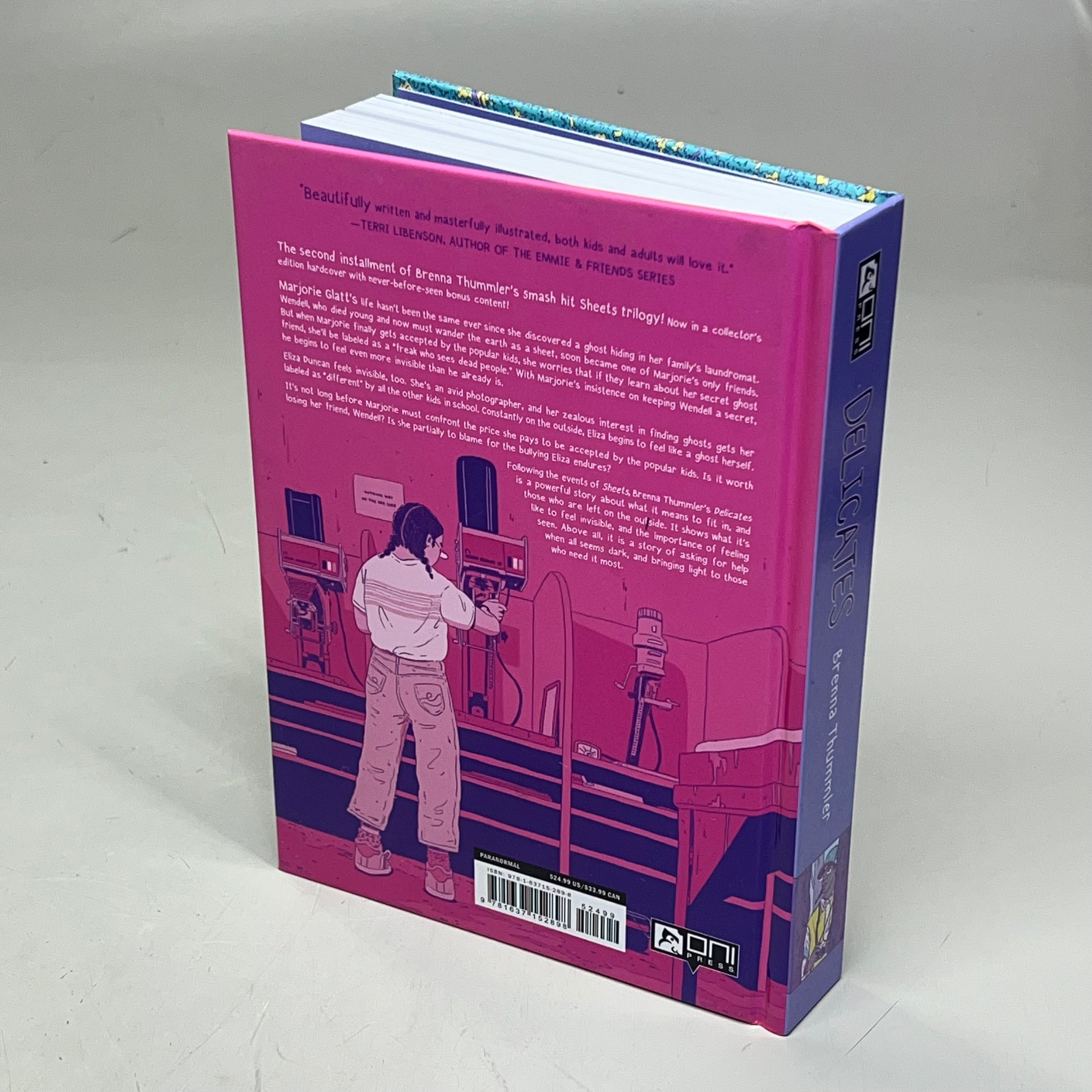 DELICATES  Hardback Book Deluxe Edition The Sequel To Sheets By Brenna Thummler