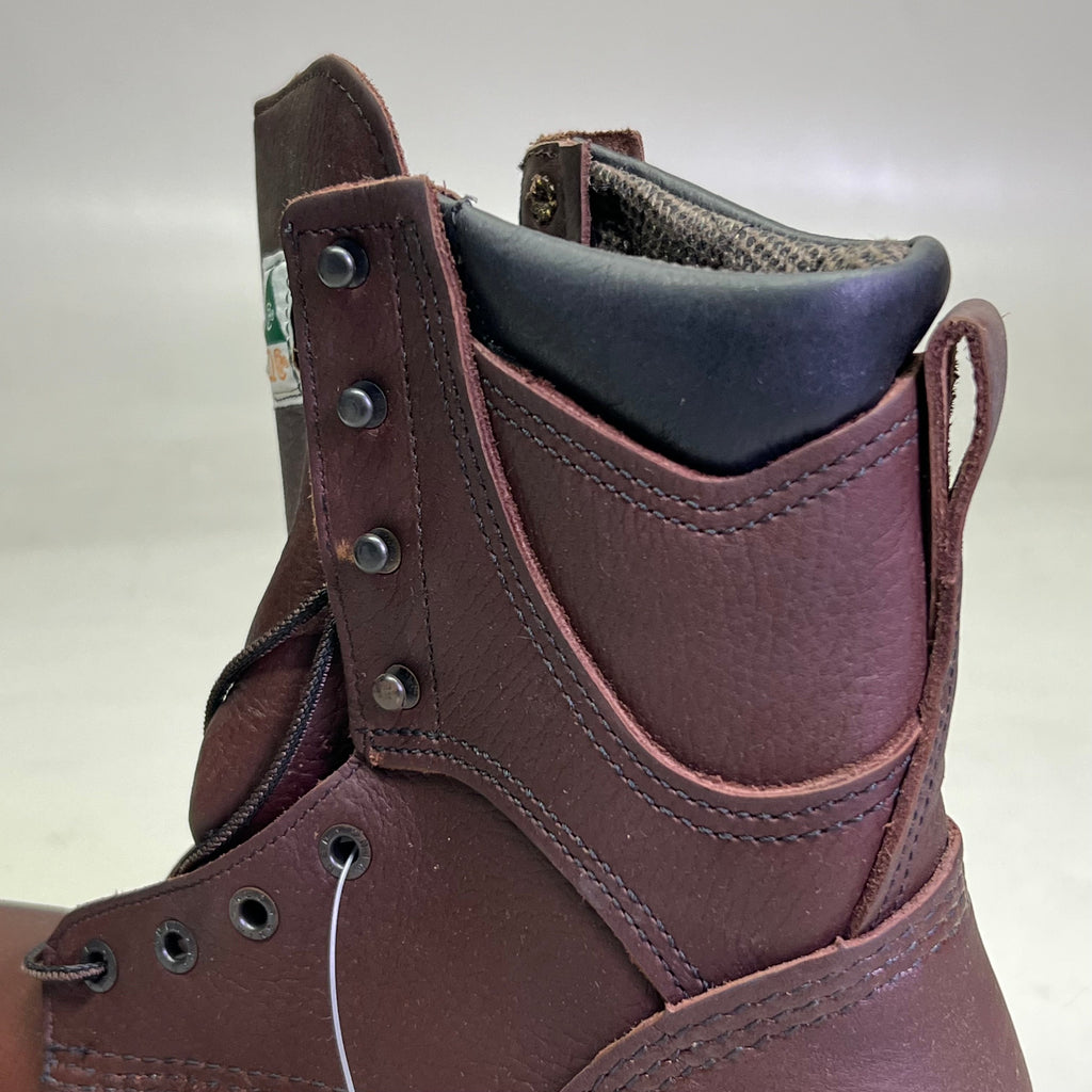 RED WING SHOES  Men's Sz 7.5 Insulated, Waterproof CSA Safety Toe Boot, Brown 2412 (New Other, Dirty Box)