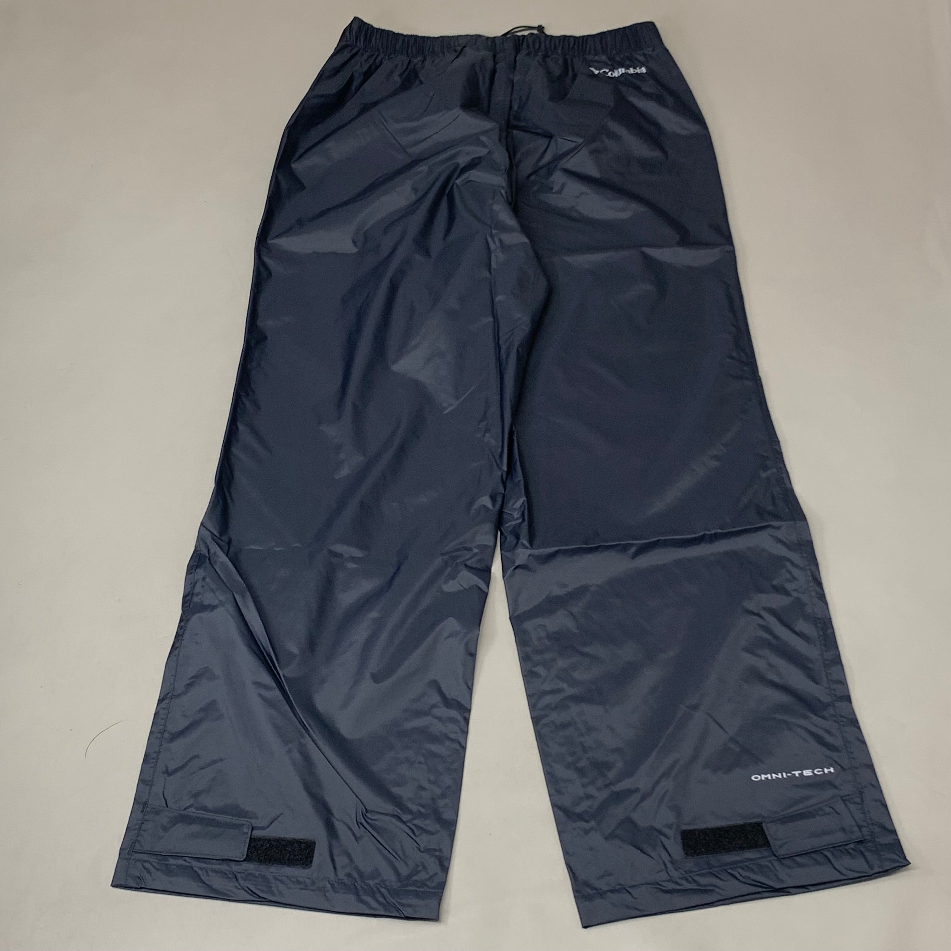 COLUMBIA Rebel Roamer Rain Pant Softshell Men's Sz L Inseam 32" Black XM8175-010