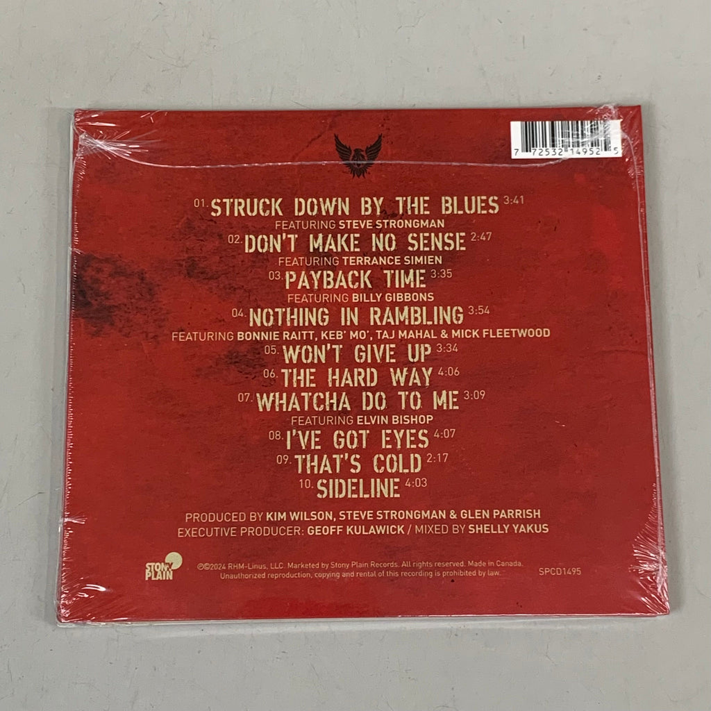 THE FABULOUS THUNDERBIRDS Struck Down Music & Performance CD  772532149525