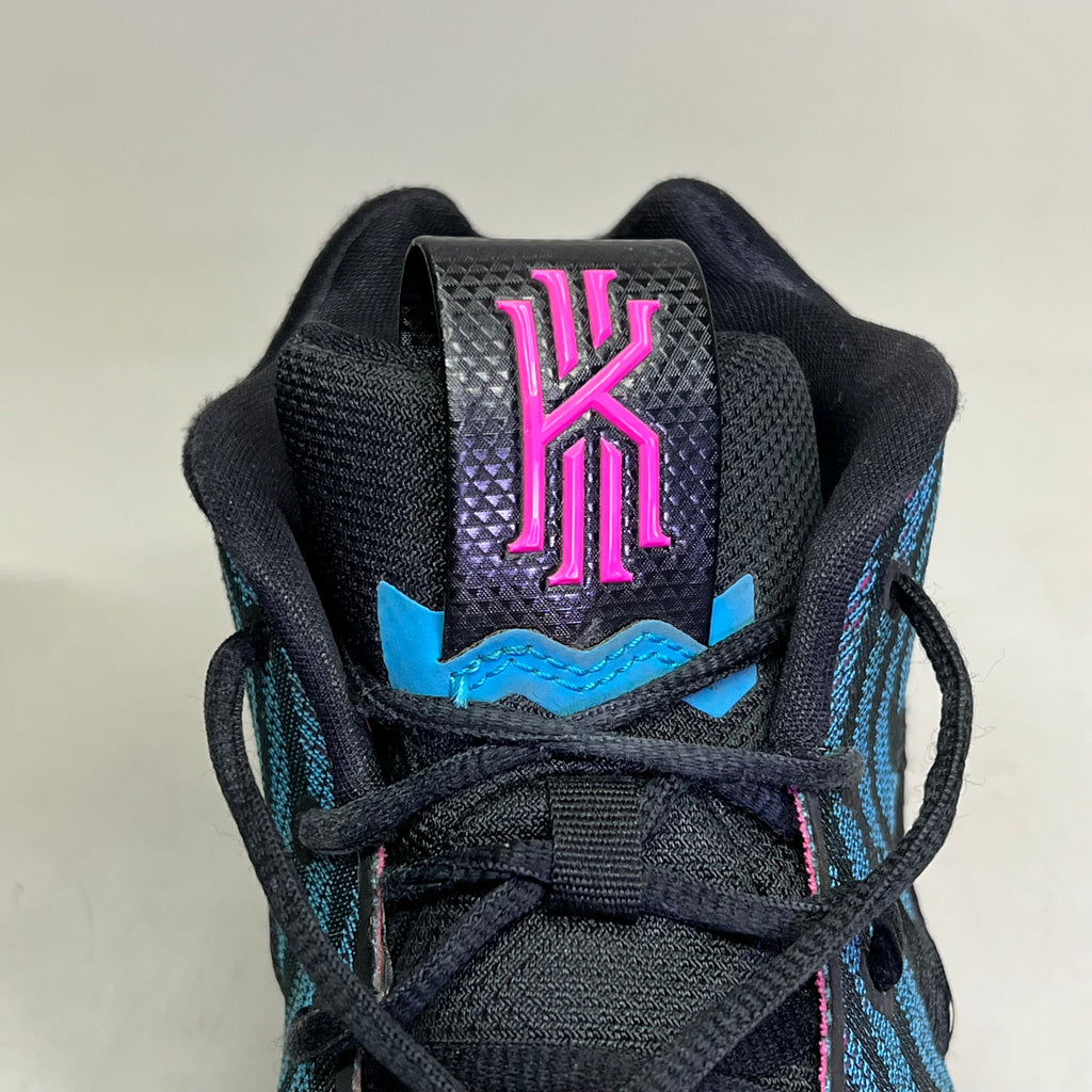 NIKE Kyrie 4 Decades Pack 80s Sneaker Men's Sz 11 Black/Blue/Purple (Pre-Owned)