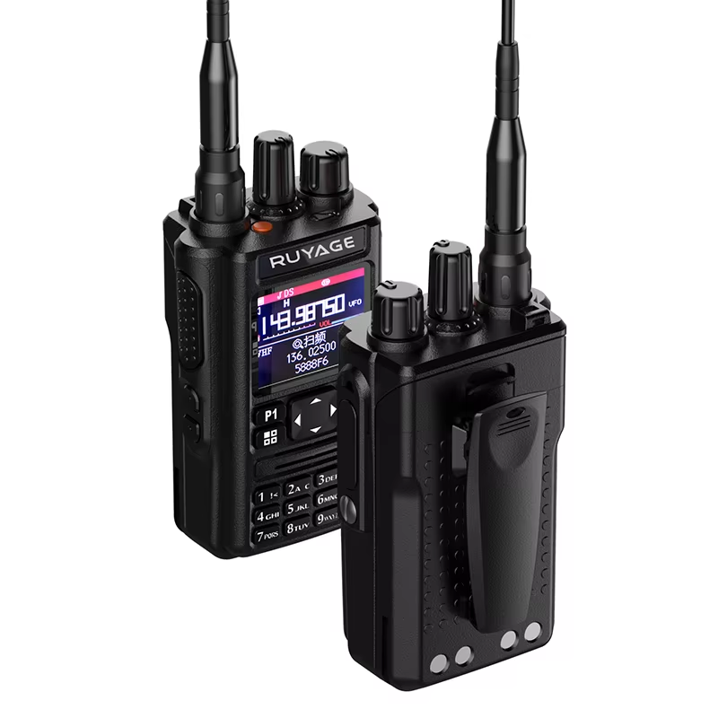 RUYAGE 6 Band Two Way Radio with GPS | Air Band FM Radio Transceiver