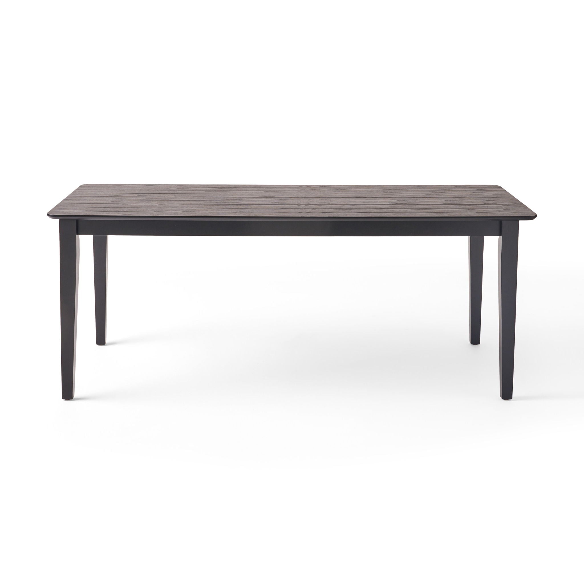Farmhouse Charm Dining Table With Square Leg
