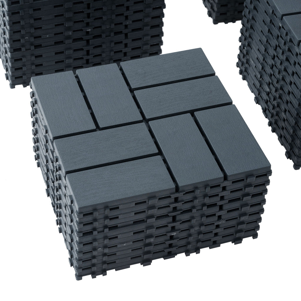 Interlocking Deck Tiles, 44 Pack