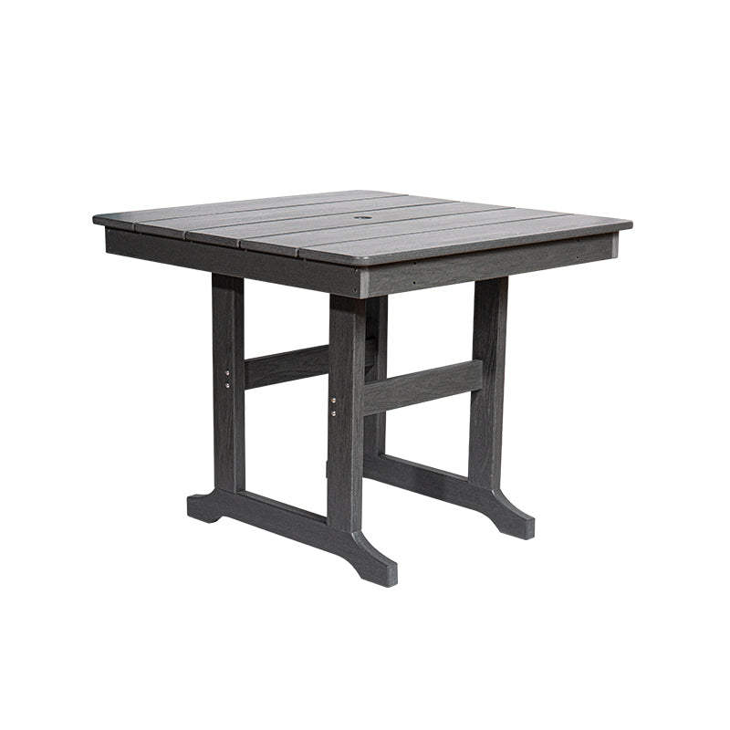 HDPE Outdoor Patio Dining Set with Table and 4 Chairs