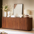 Sideboard Storage Cabinet TV Stand with Wave Pattern