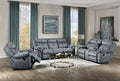 Zubaida Two Tone 3 Piece Recliner Living Room Set