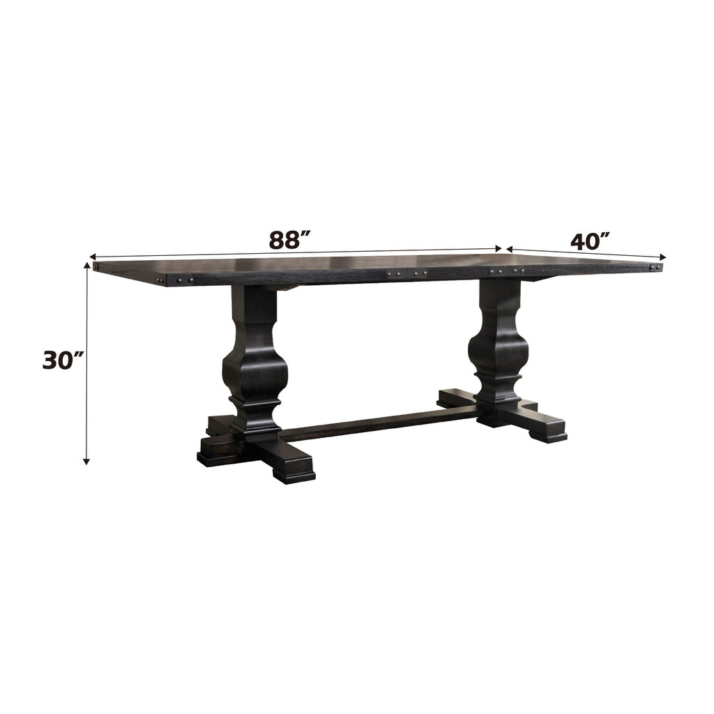 Morland Dining Table Black