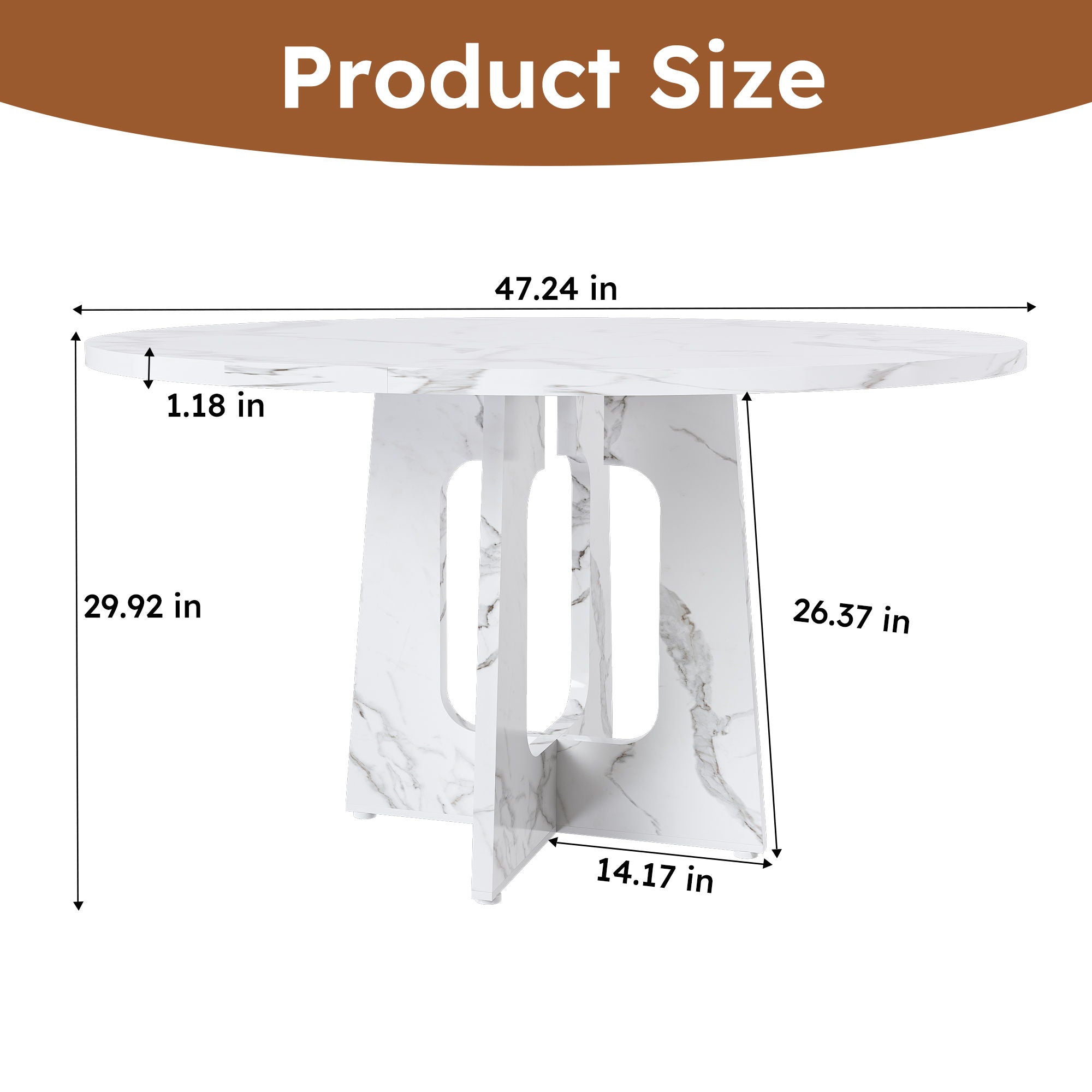 Round Dining Table For 4