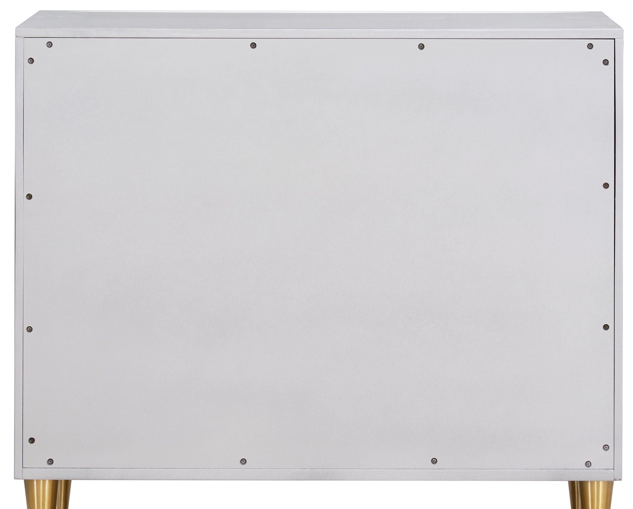 Anson Console Cabinet - Silver / Champagne