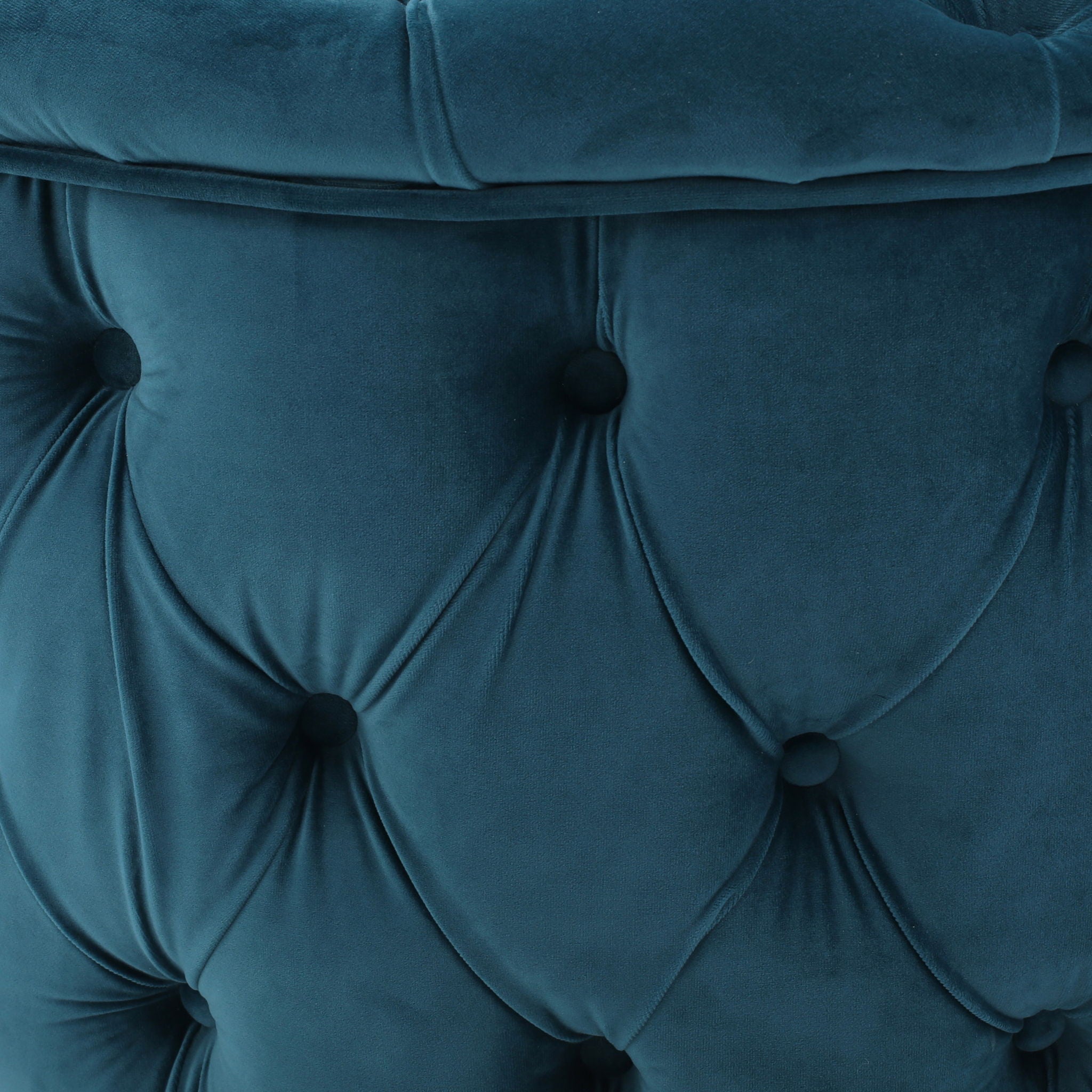 Modern Glam Ottoman Velvet