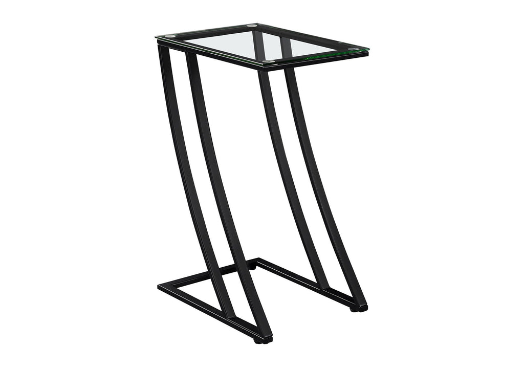 Accent Table C-Shaped with Sturdy Construction