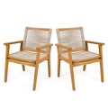 Outdoor Rope Dining Chair (Set of 2)