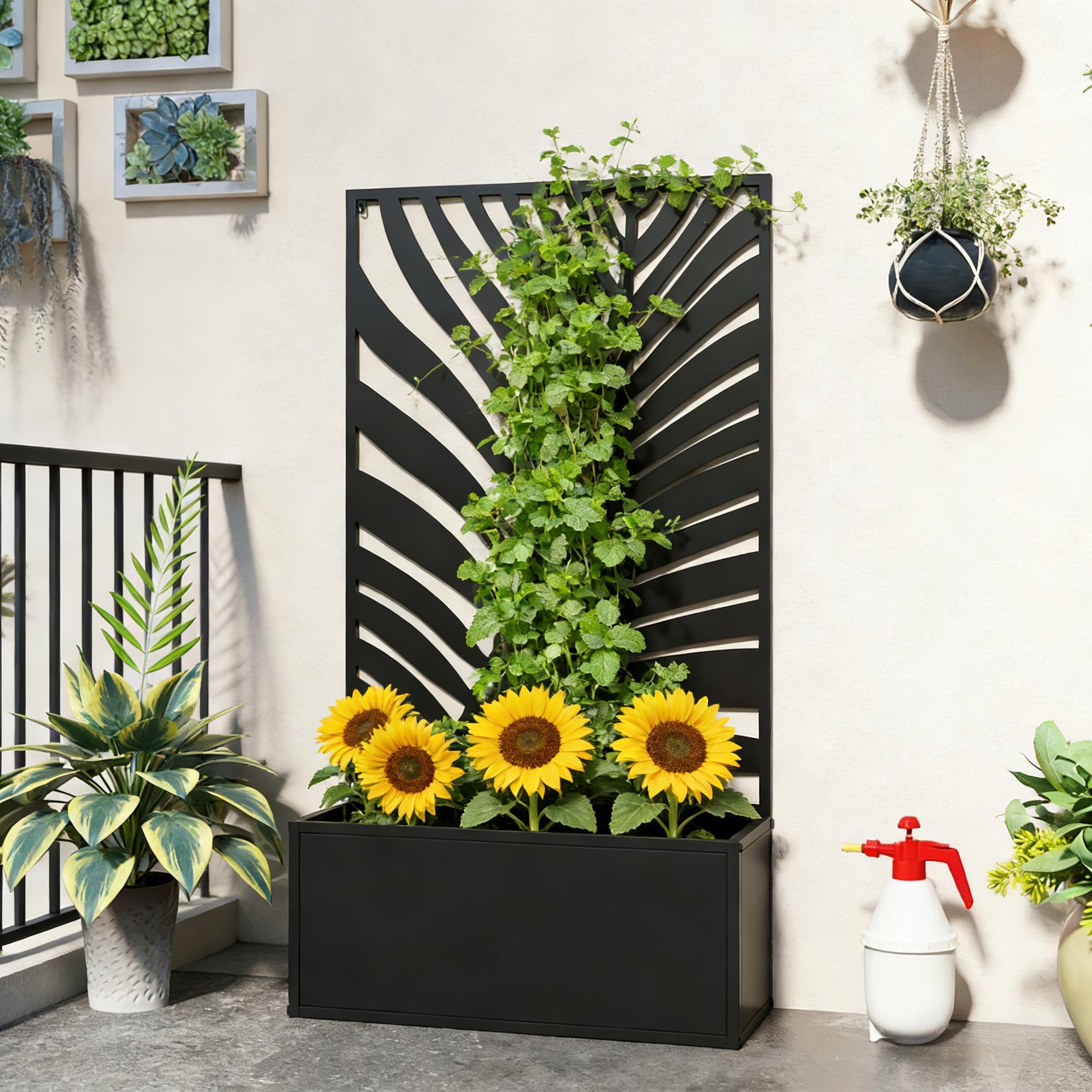 Freestanding Plant Bed, Wall Mounted Flower Bed, Raised Garden Bed