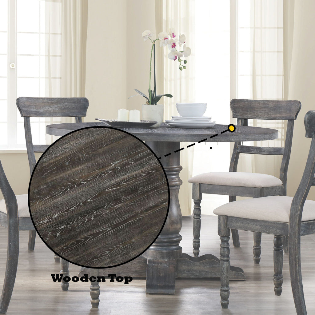 Leventis Weathered Dining Table - Gray