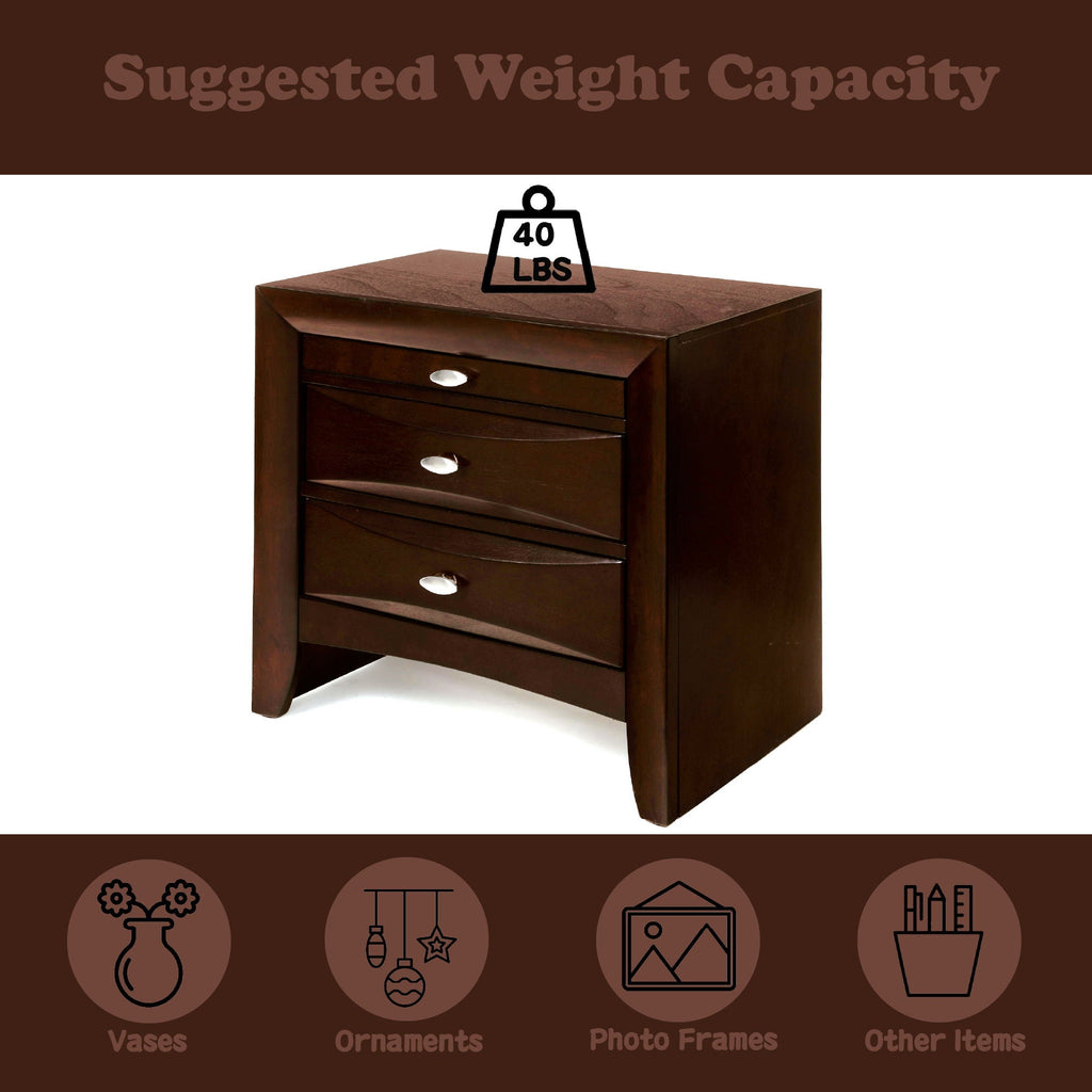 Ireland Elegant Design Nightstand