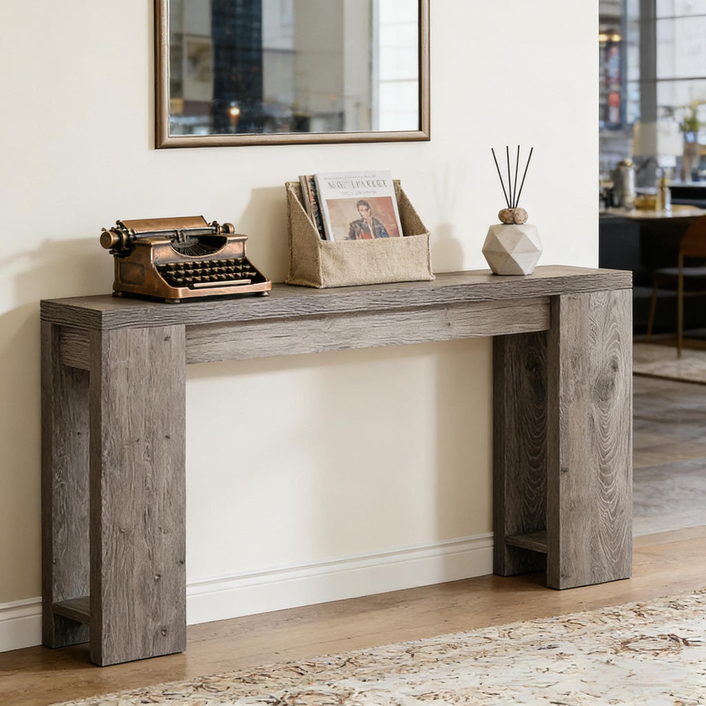 Wood Entryway Console Table, Console Table, Side Table