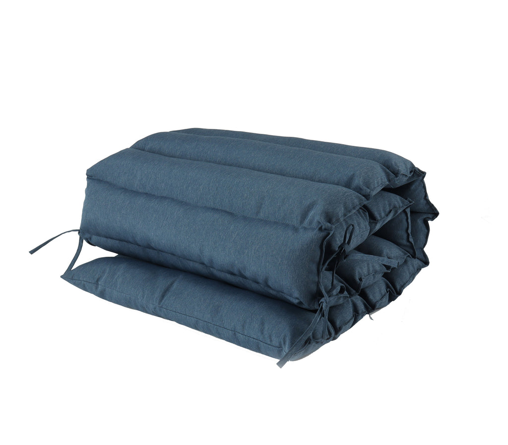 2PCS Outdoor Lounge Chair Cushion Replacement Set - Navy Blue