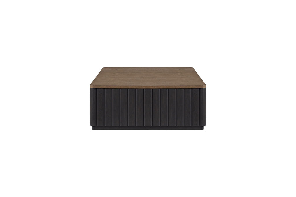 Channel - Cocktail Table With Casters - Black