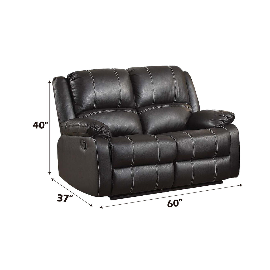 Zuriel Synthetic Recliner Loveseat
