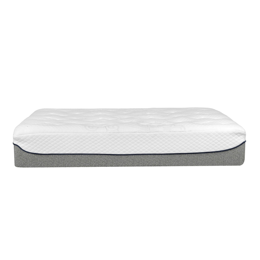 13" Ultra Plush Gel Memory Foam Mattress For Bed With Double Layered Jacquard Cover - Gray / White - King