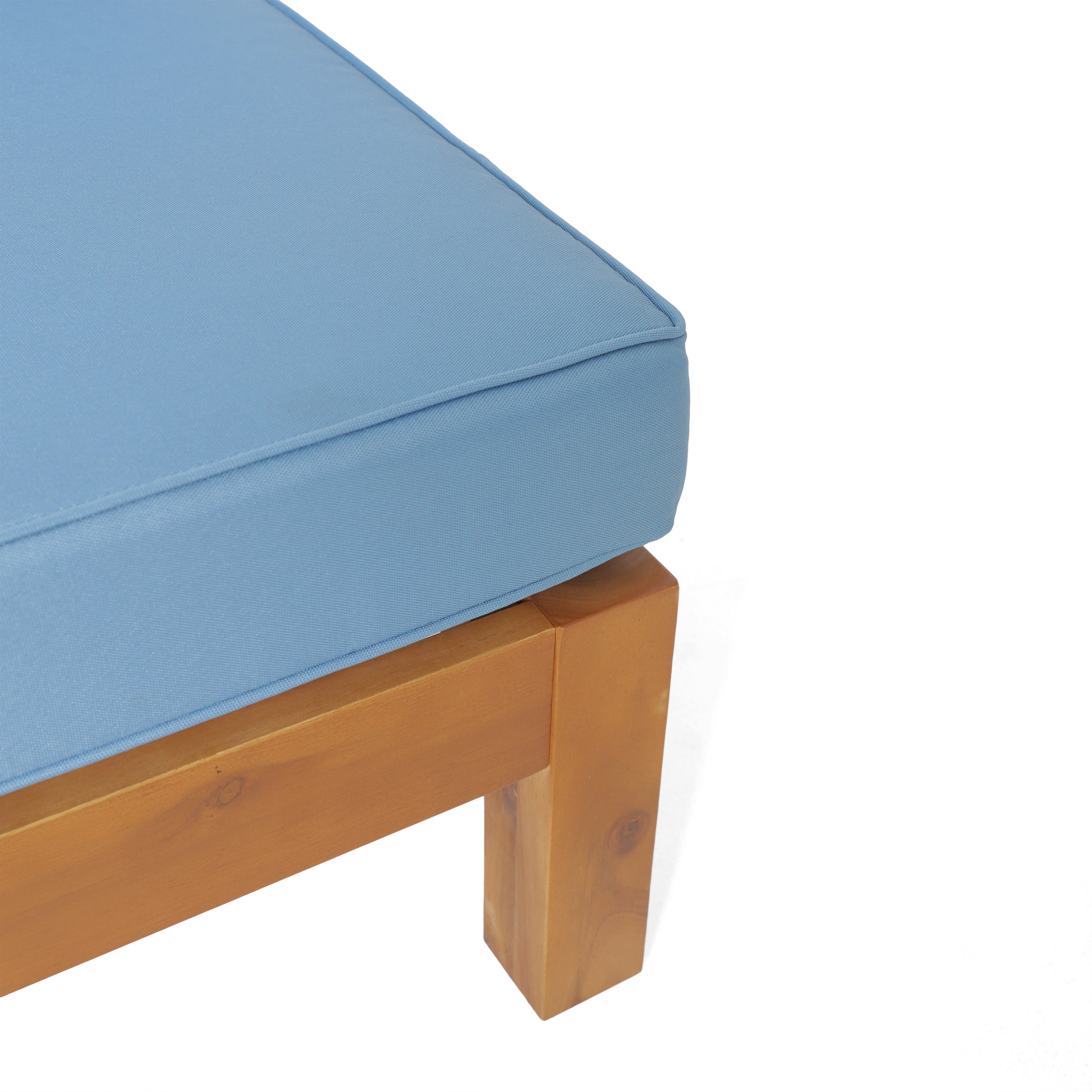 Brava X-Back 4-Piece Sofa Set, Blue