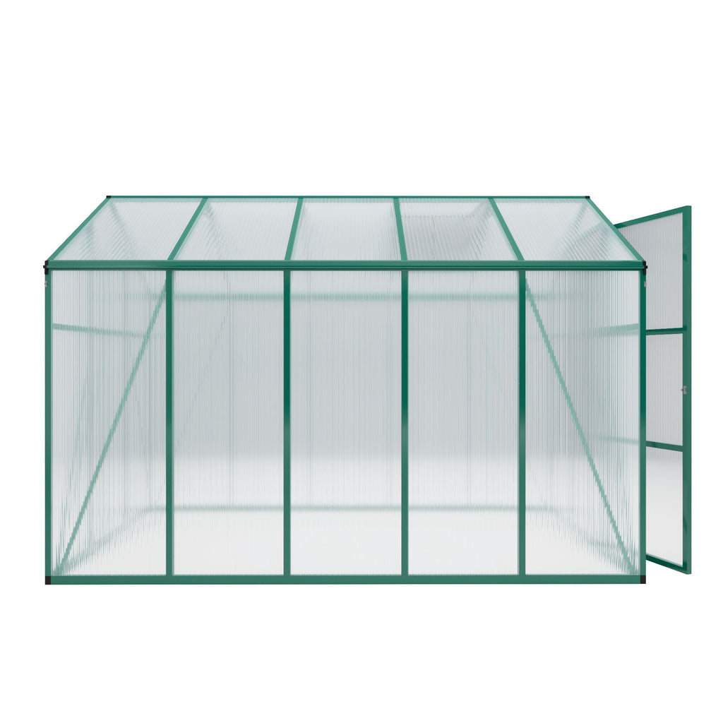 Polycarbonate Walk-In house, Raised Base For Outdoor In All Season