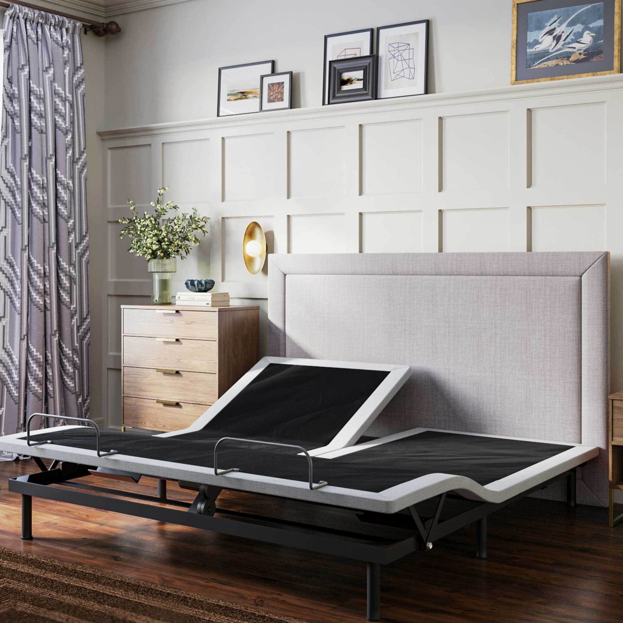 Btx4 - Flex Head Adjustable Bed Base With Head And Foot Position Adjustment