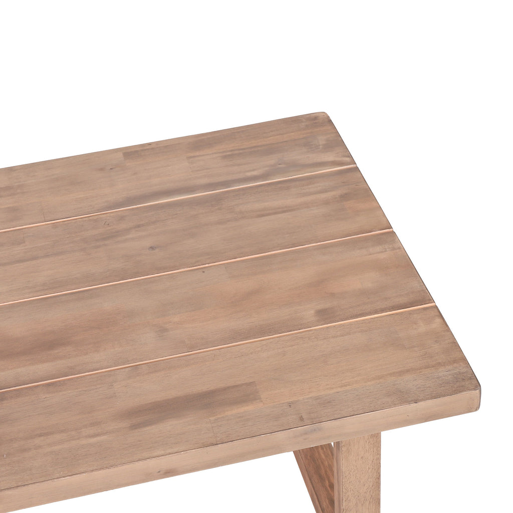 4-Pieces Acacia Wood Patio Furniture Set