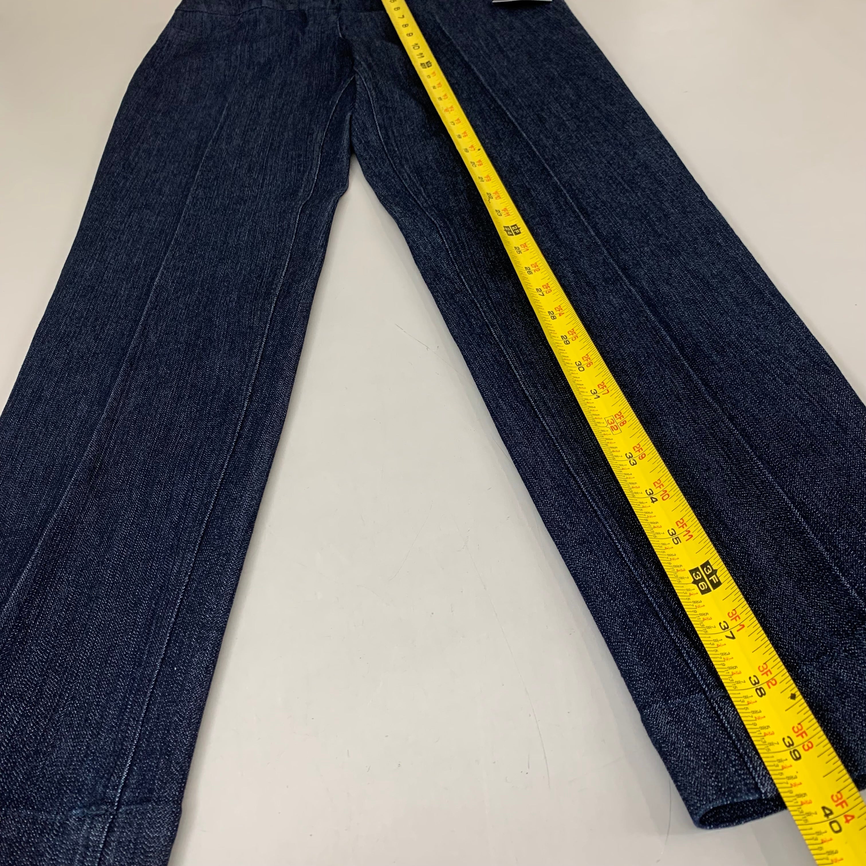 MULTIPLES Narrow Leg Pant Petite Women's Sz 4  Denim M2604P