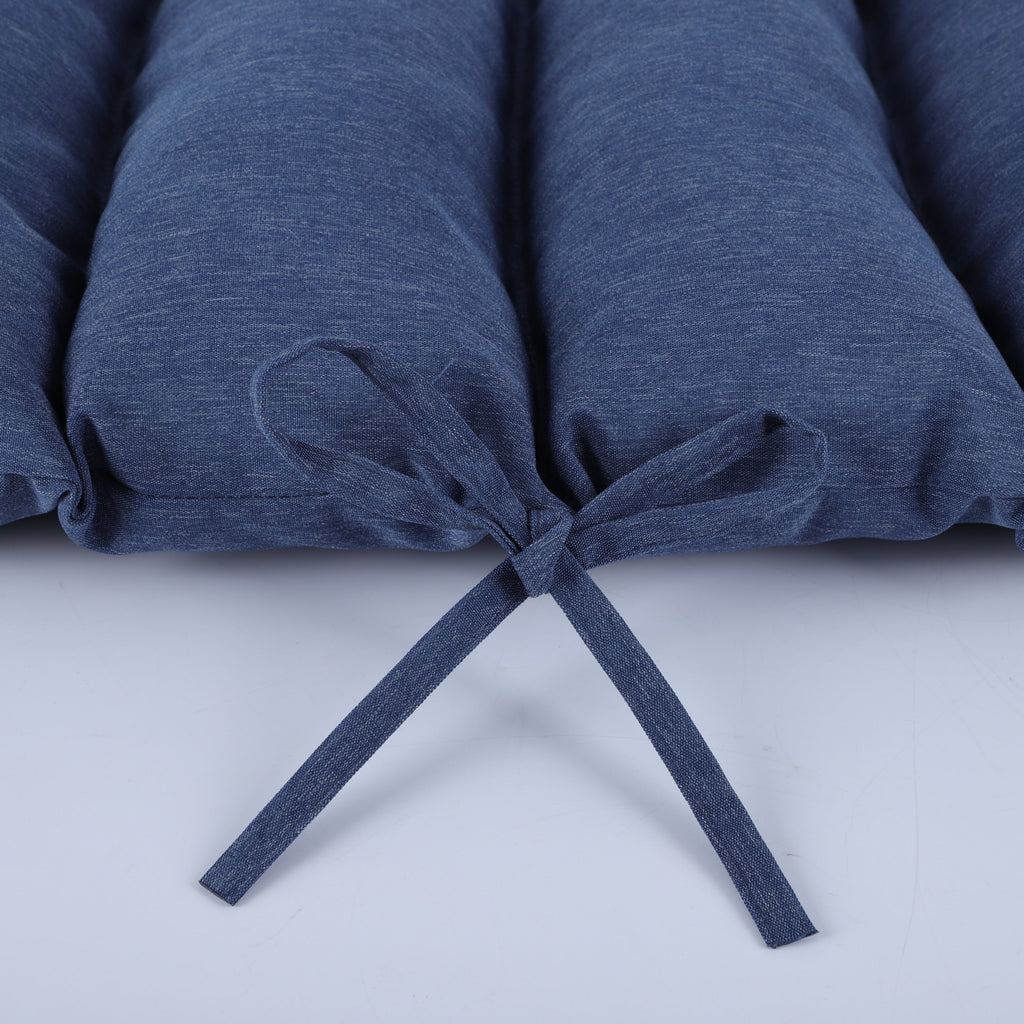 2PCS Outdoor Lounge Chair Cushion Replacement Set - Navy Blue