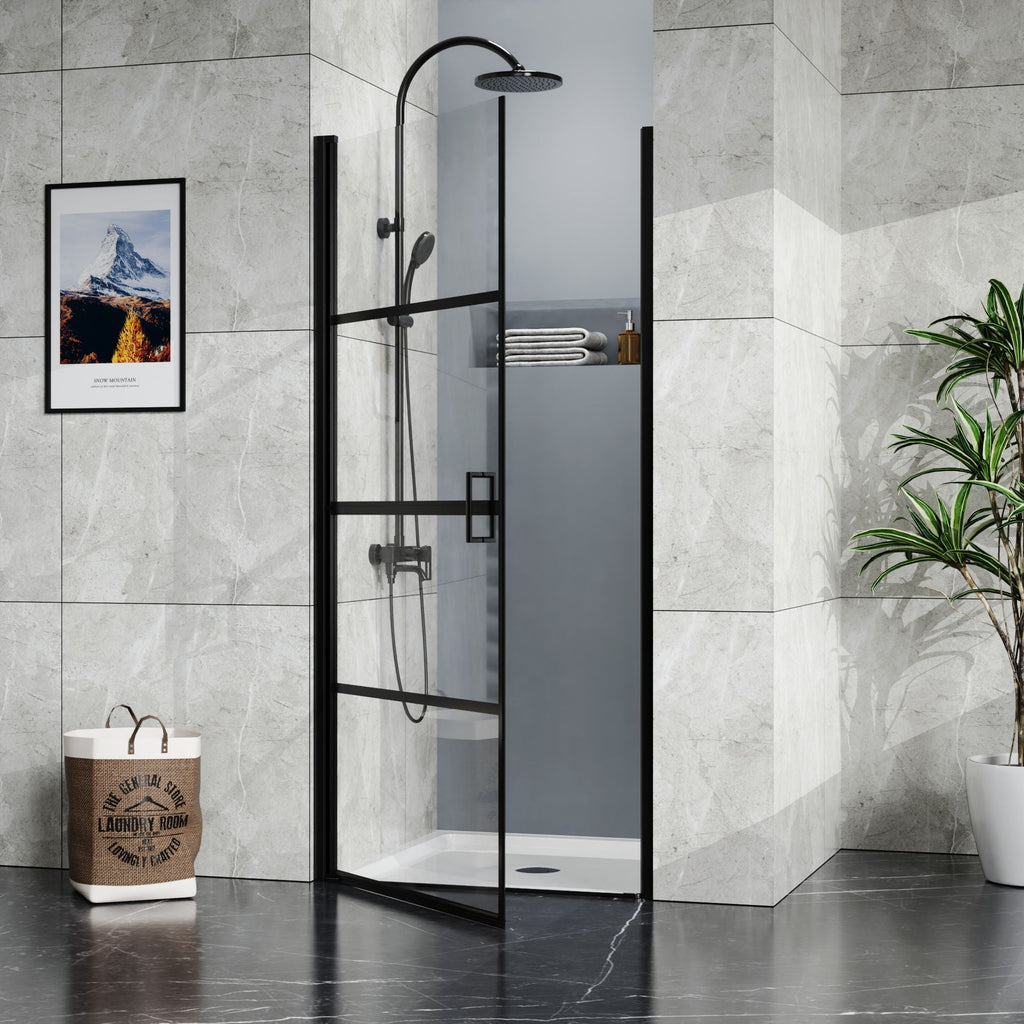 Goodyo - Centered Drain Shower With 3-Side Tile Flanges - White