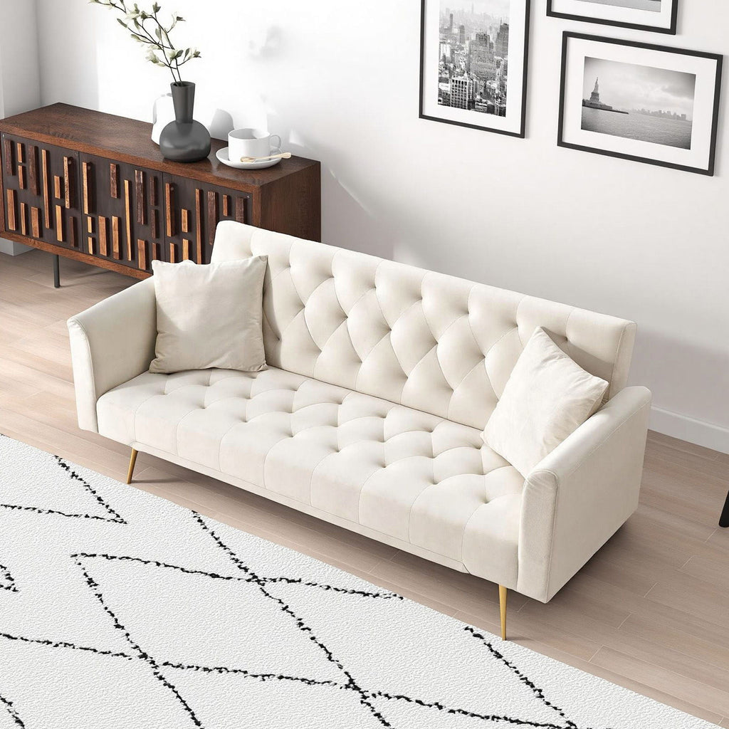 Convertible Double Folding Living Room Sofa Bed